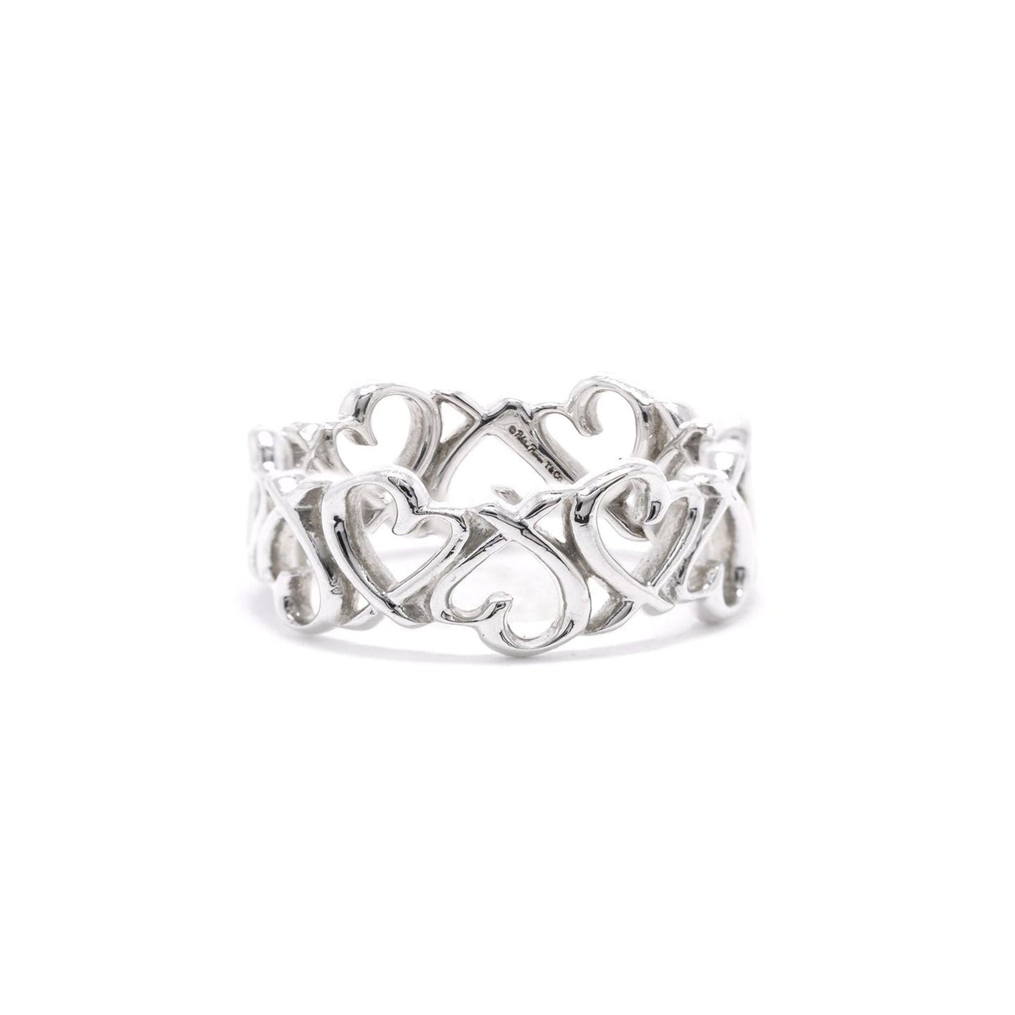 Tiffany & Co. Paloma Picasso Loving Heart Band Ring
