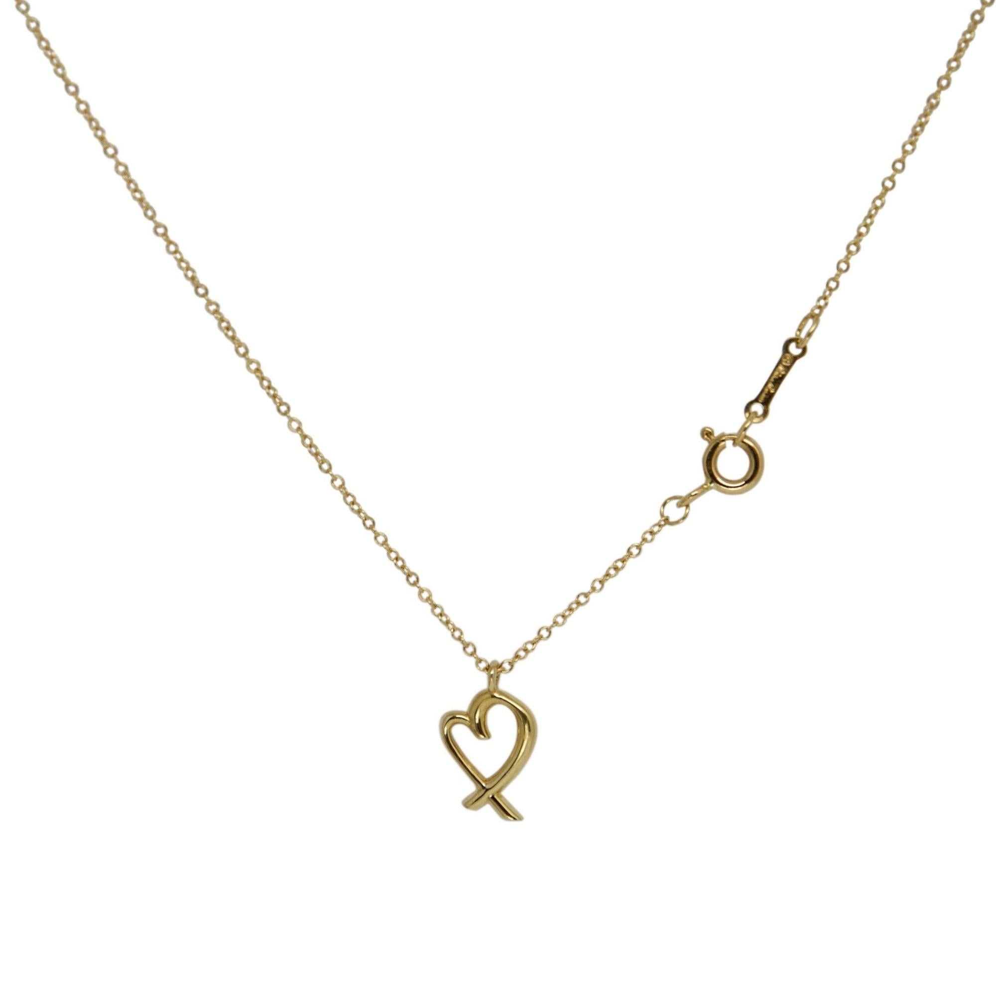 Tiffany & Co. Paloma Picasso Mini Loving Heart Pendant Necklace