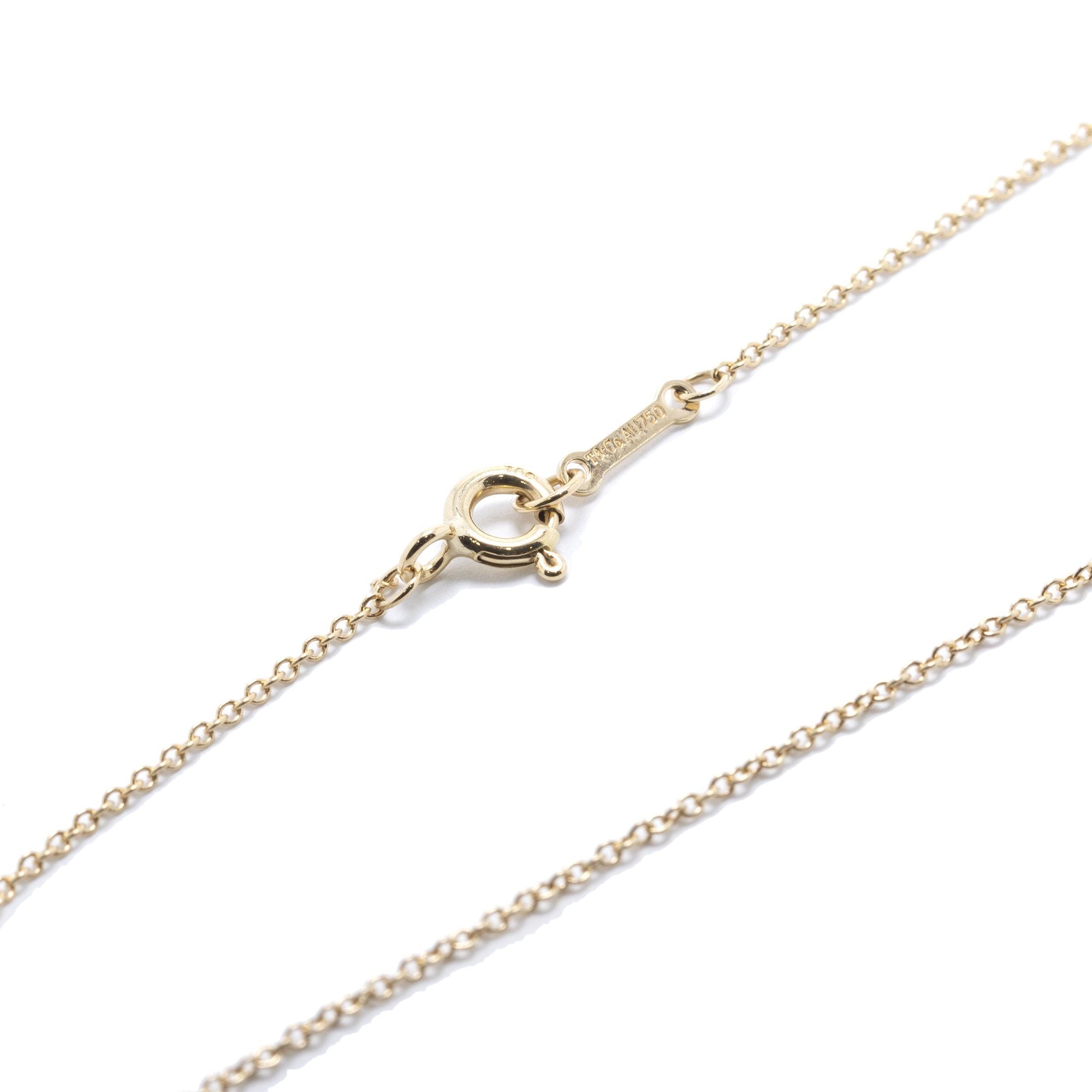 Tiffany & Co. Paloma Picasso Olive Leaf Pendant Necklace