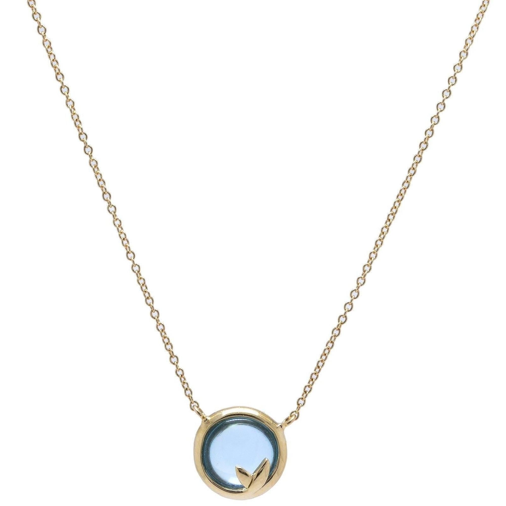 Tiffany & Co. Paloma Picasso Olive Leaf Pendant Necklace