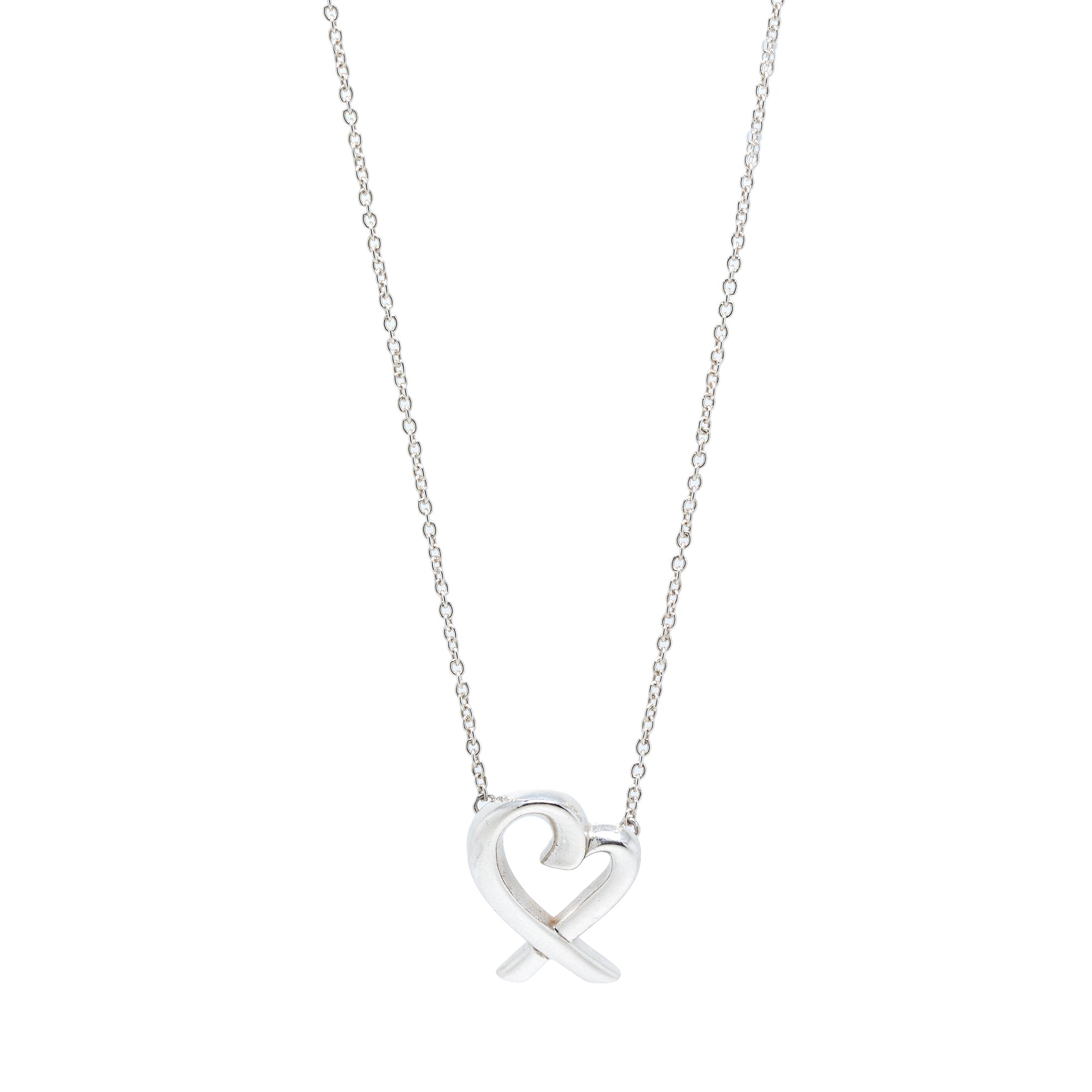 Tiffany & Co. Paloma Picasso Small Loving Heart Pendant Necklace