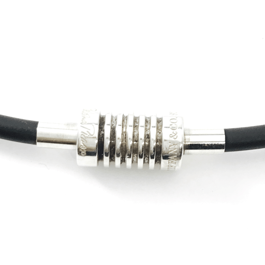 Tiffany & Co. Paloma Picasso Surfer Groove Rubber Necklace