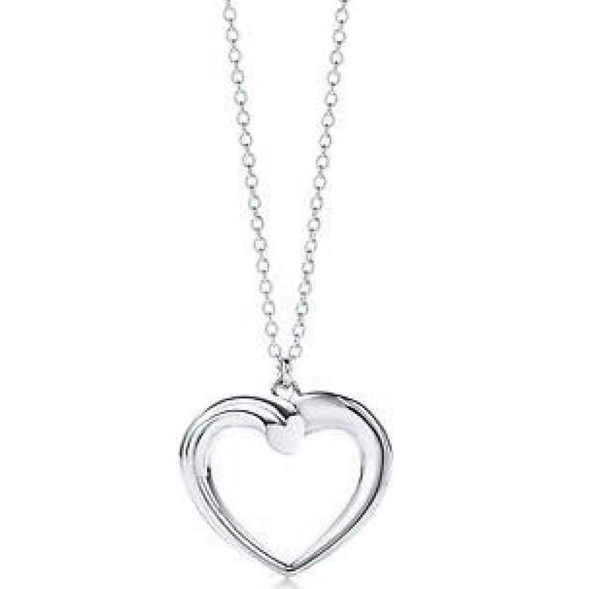 Tiffany & Co. Paloma Picasso Tenderness Heart Pendant Necklace