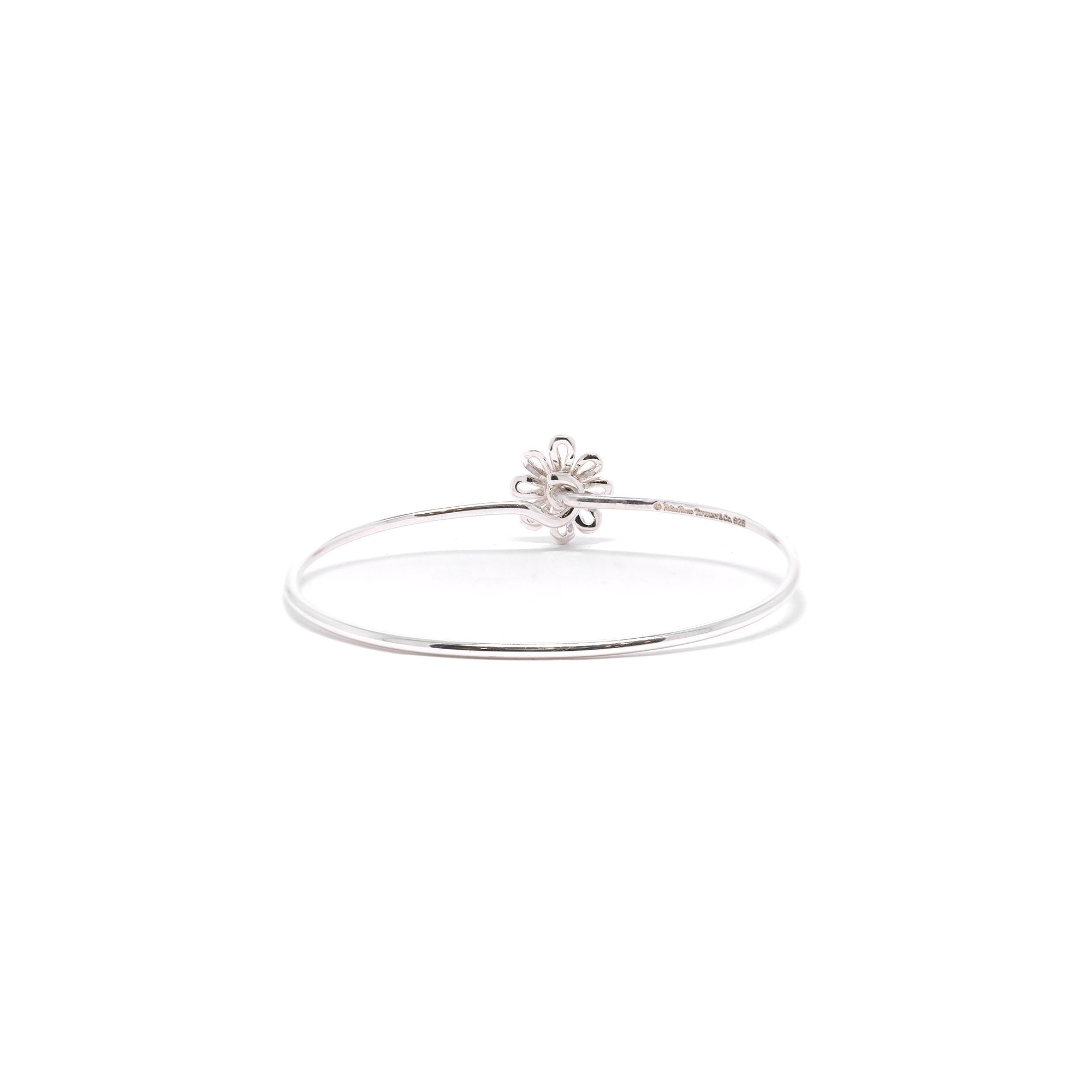 Tiffany & Co. Paloma Picasso Two-Tone Daisy Hook Bangle