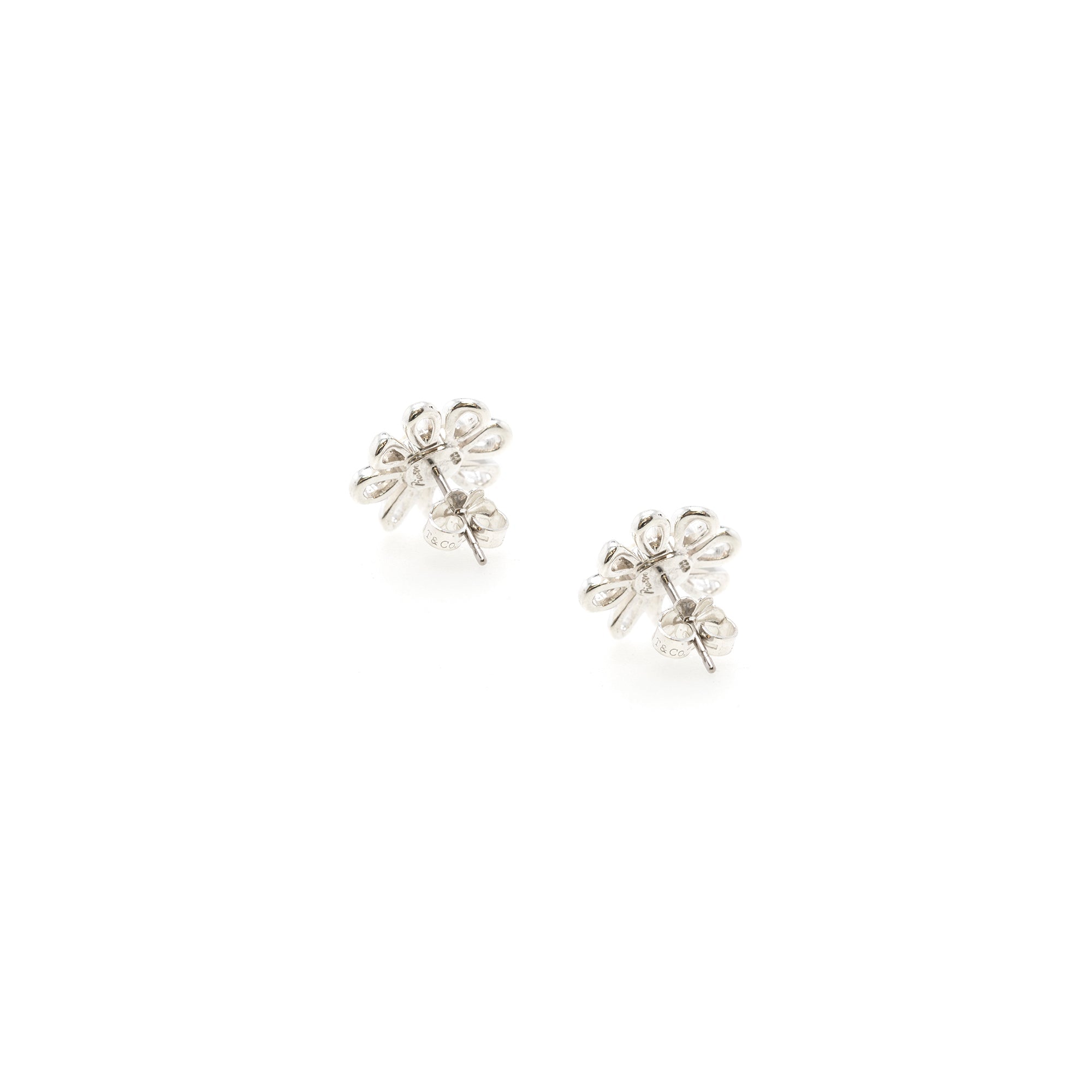 Tiffany & Co. Paloma Picasso Two-Tone Daisy Stud Earrings