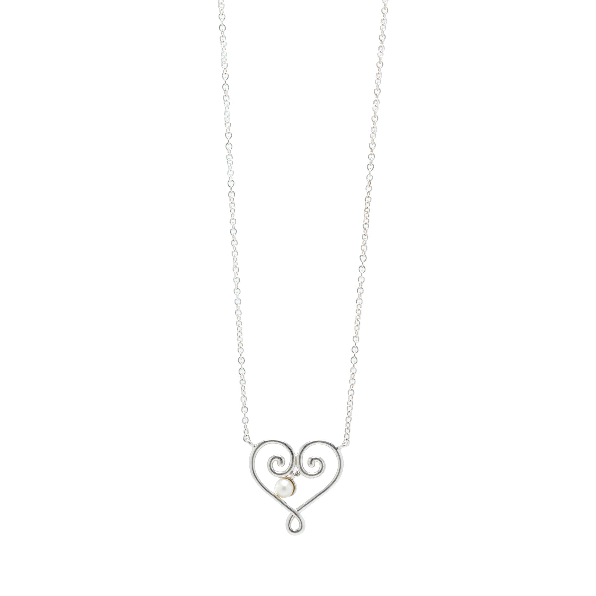 Tiffany & Co. Paloma Picasso Venezia Goldoni Heart Pendant Necklace