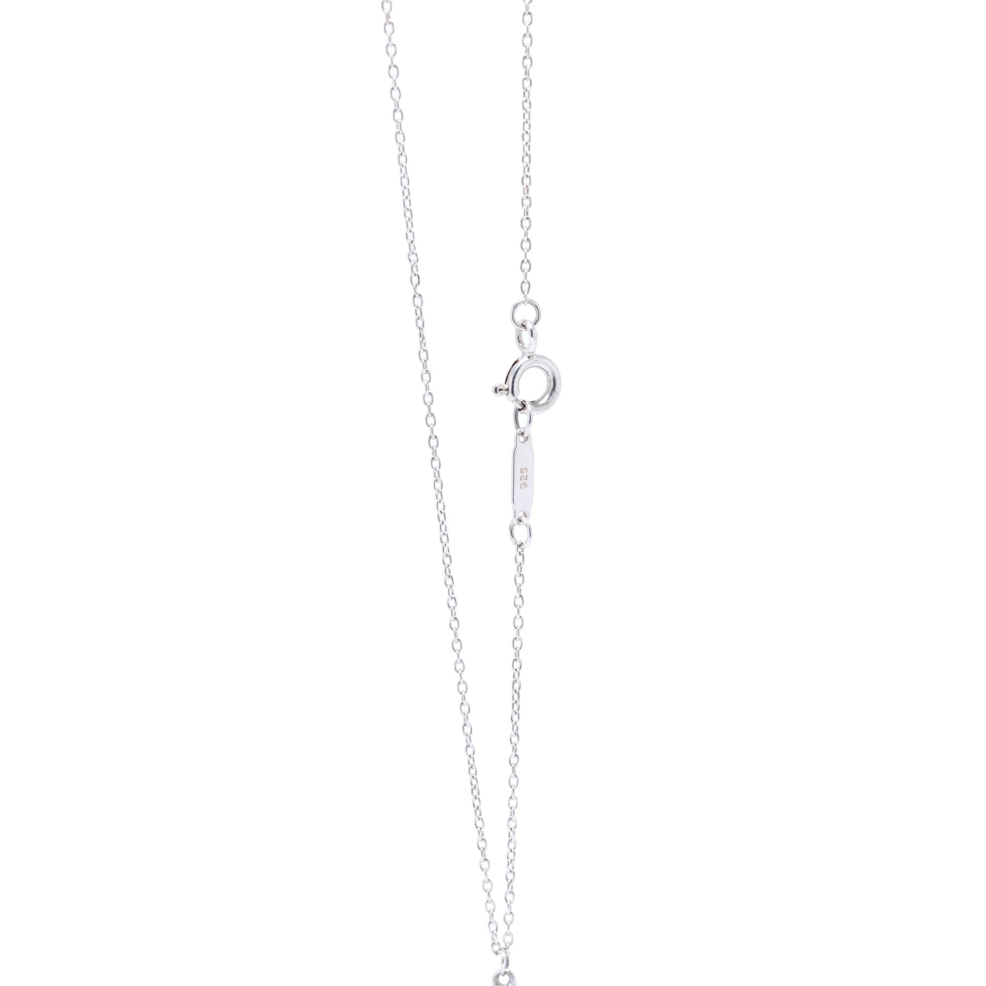 Tiffany & Co. Peace Sign Pendant Necklace