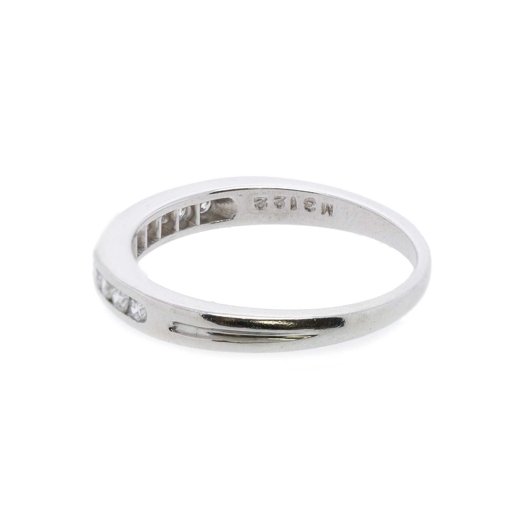 Tiffany & Co. Platinum & Diamond Band