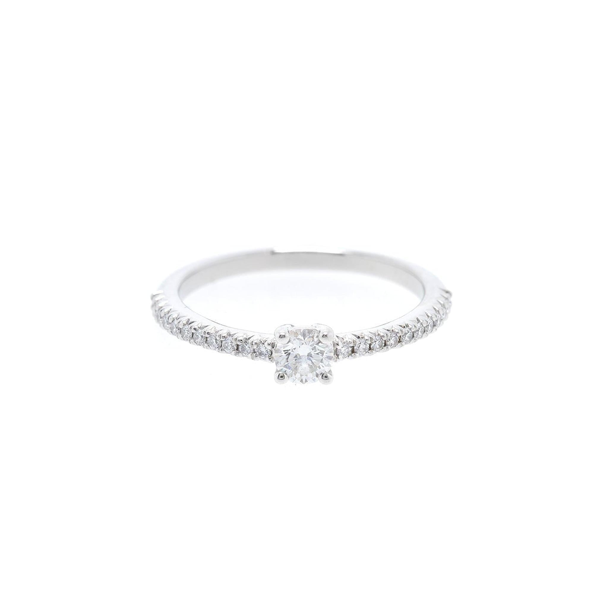 Tiffany & Co. Platinum Diamond Novo Ring