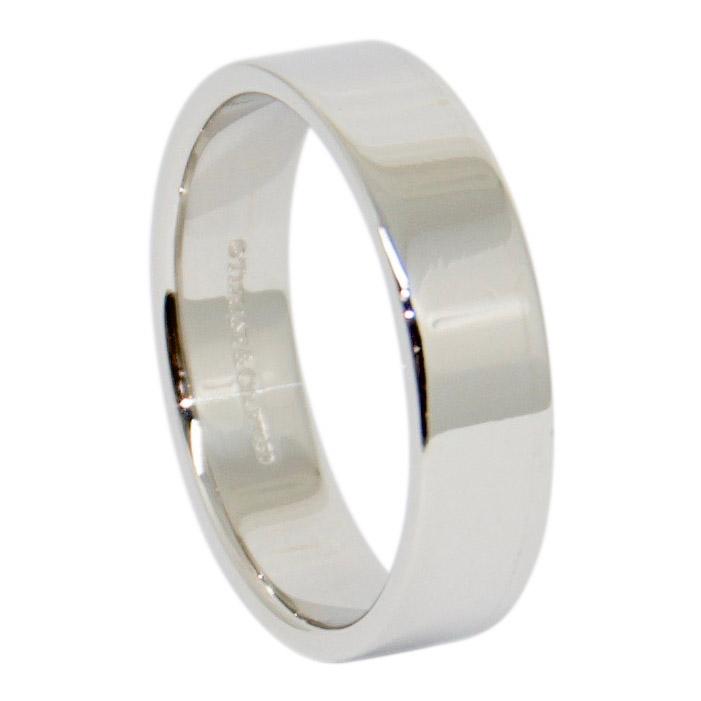 Tiffany & Co. Platinum Essential Band Ring