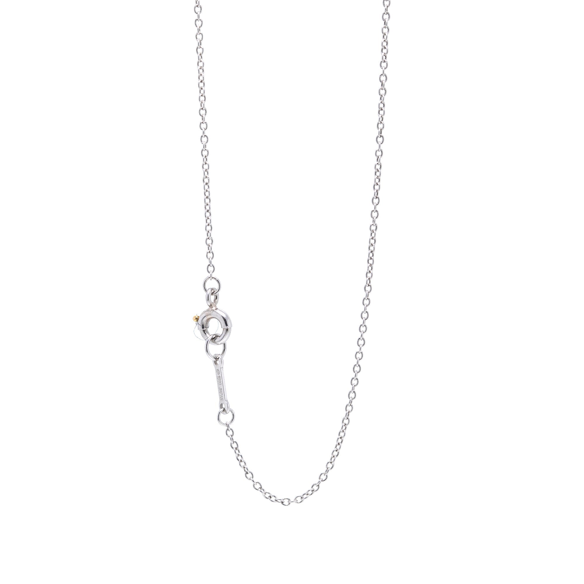Tiffany & Co. Platinum Sapphire Pendant Necklace