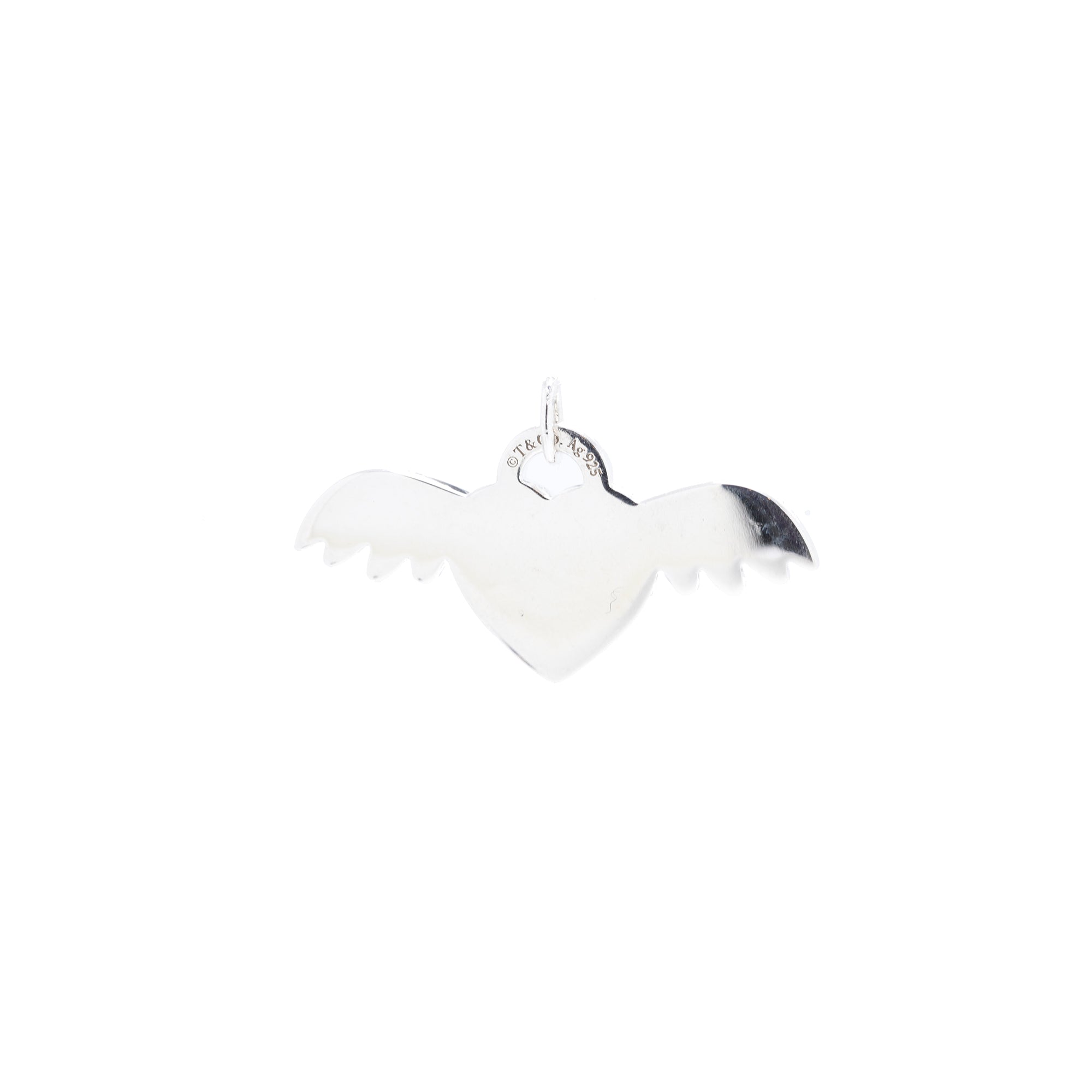 Tiffany & Co. Return to Tiffany Angel Wings Heart Tag Charm