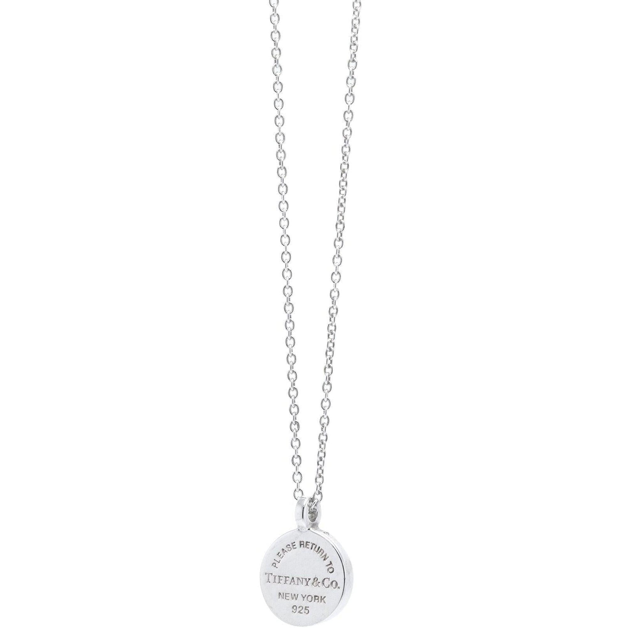 Tiffany & Co. Return to Tiffany Circle Pendant Necklace