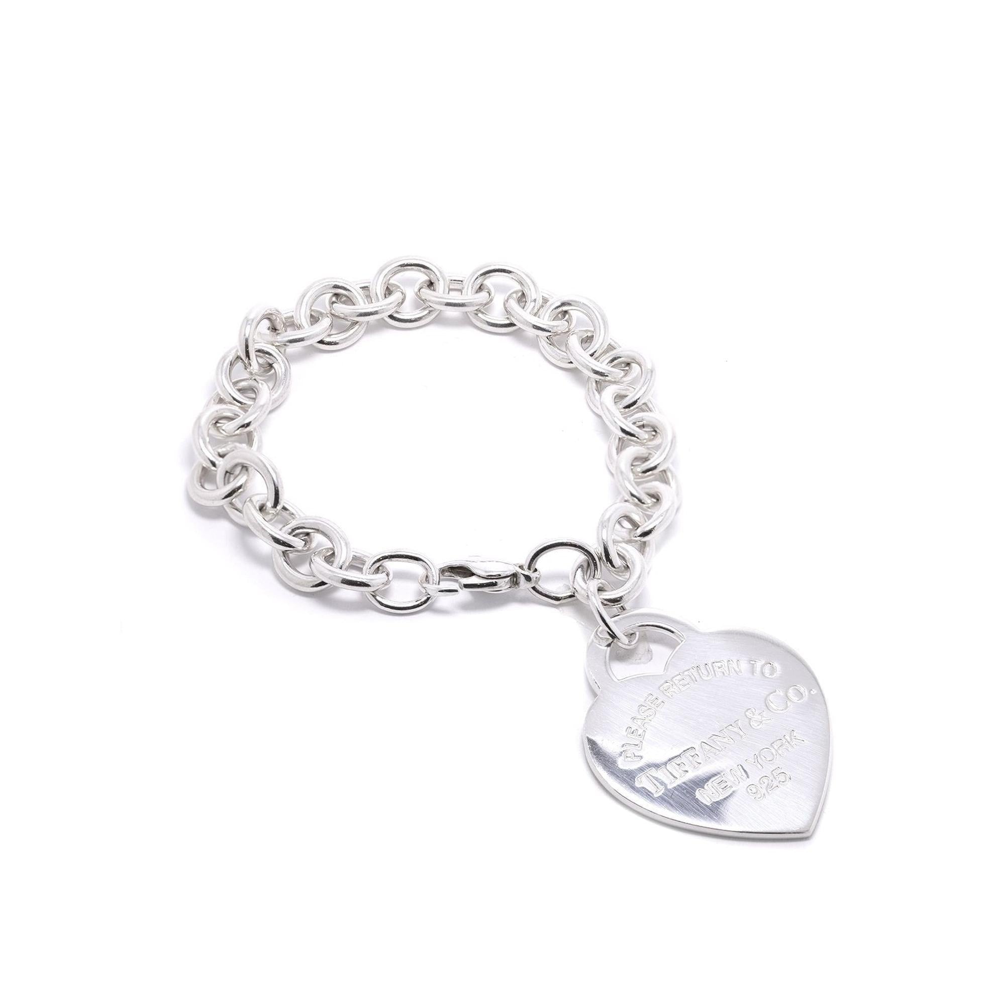 Tiffany & Co. Return to Tiffany Extra Large Heart Tag Charm Bracelet
