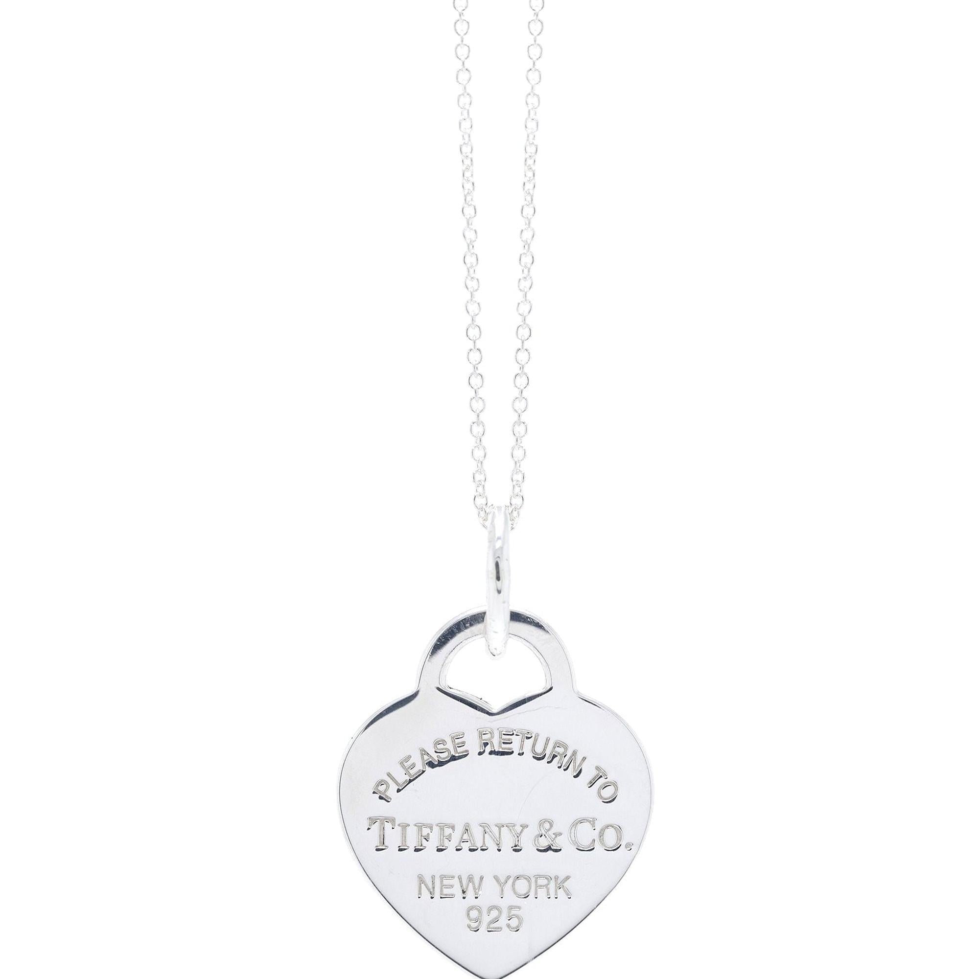 Tiffany & Co. Return to Tiffany Extra Large Heart Tag Pendant Necklace