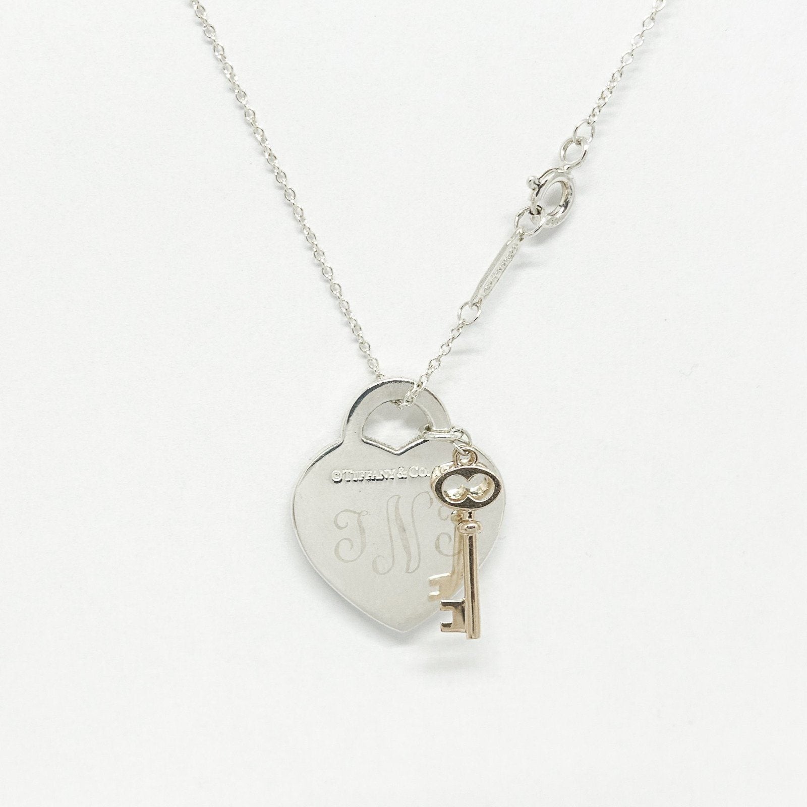 Tiffany & Co. Return to Tiffany Heart Key Pendant Necklace