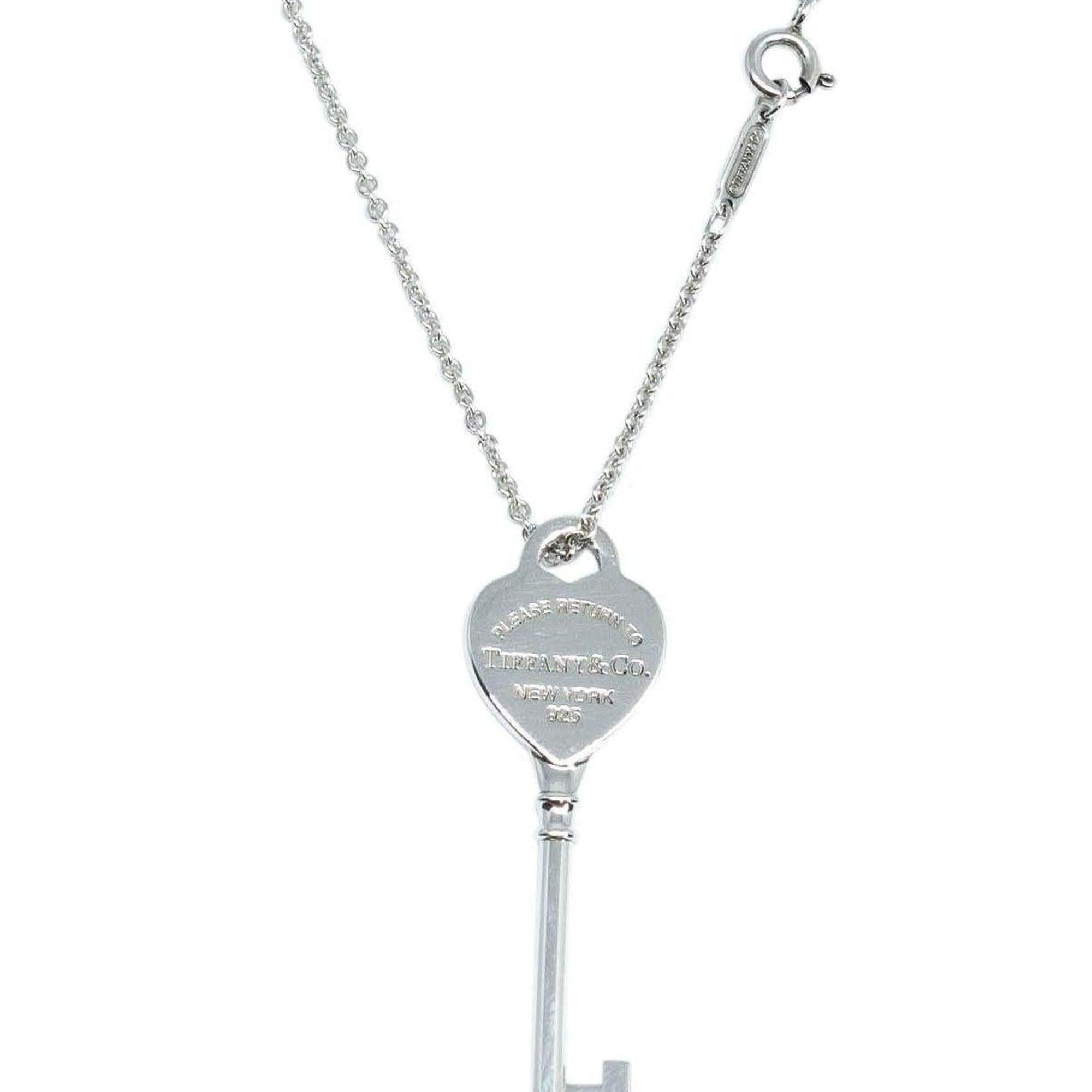 Tiffany & Co. Return to Tiffany Heart Key Pendant Necklace