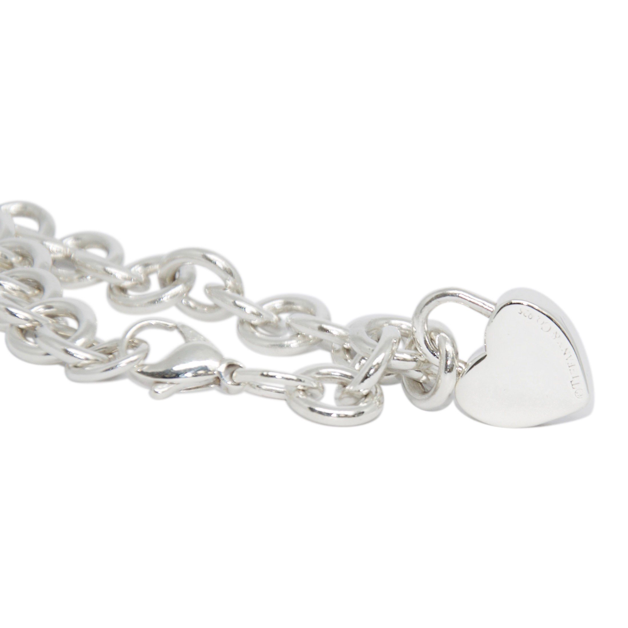 Tiffany & Co. Return to Tiffany Heart Lock Charm Bracelet