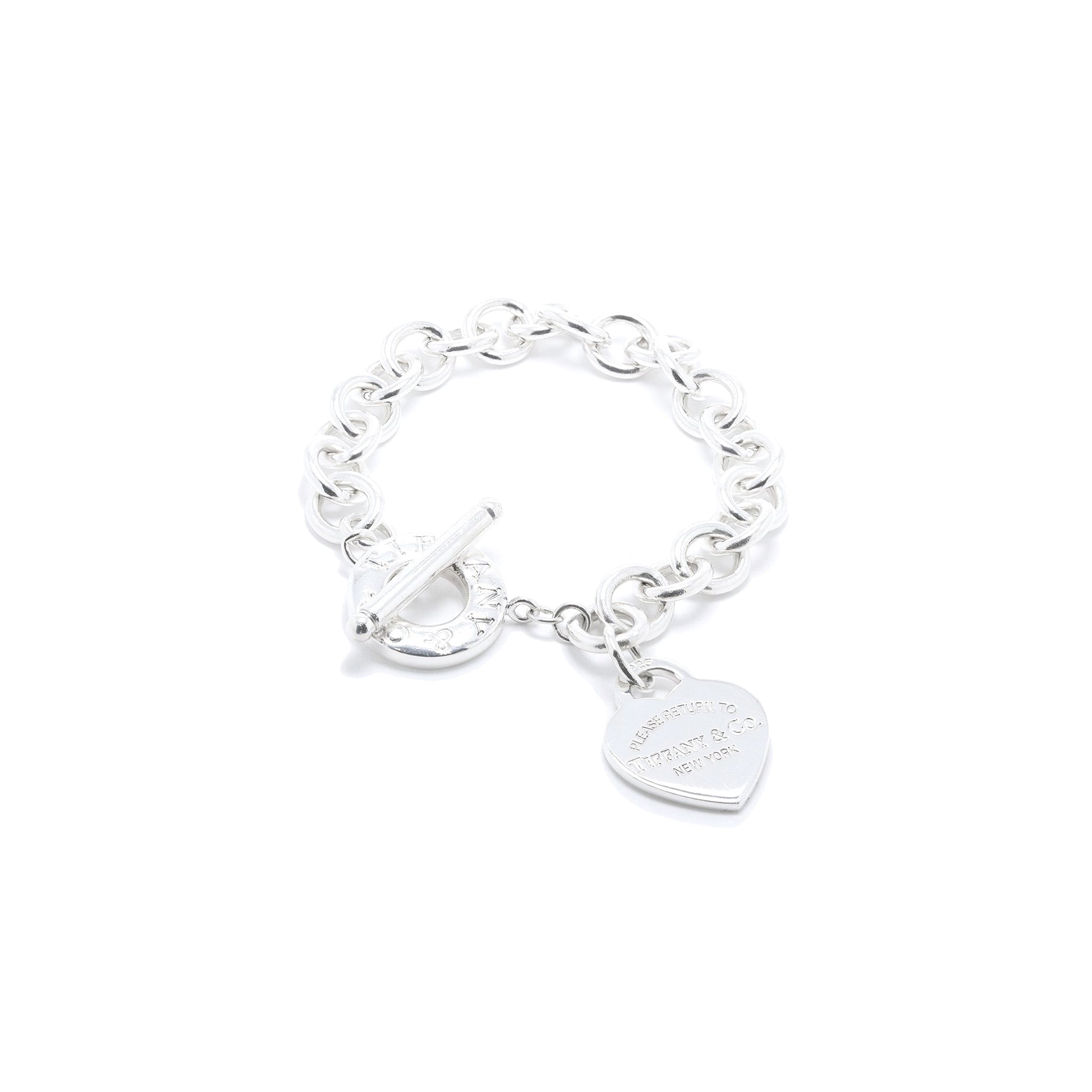 Tiffany & Co. Return to Tiffany Heart Tag Bracelet with Toggle Clasp