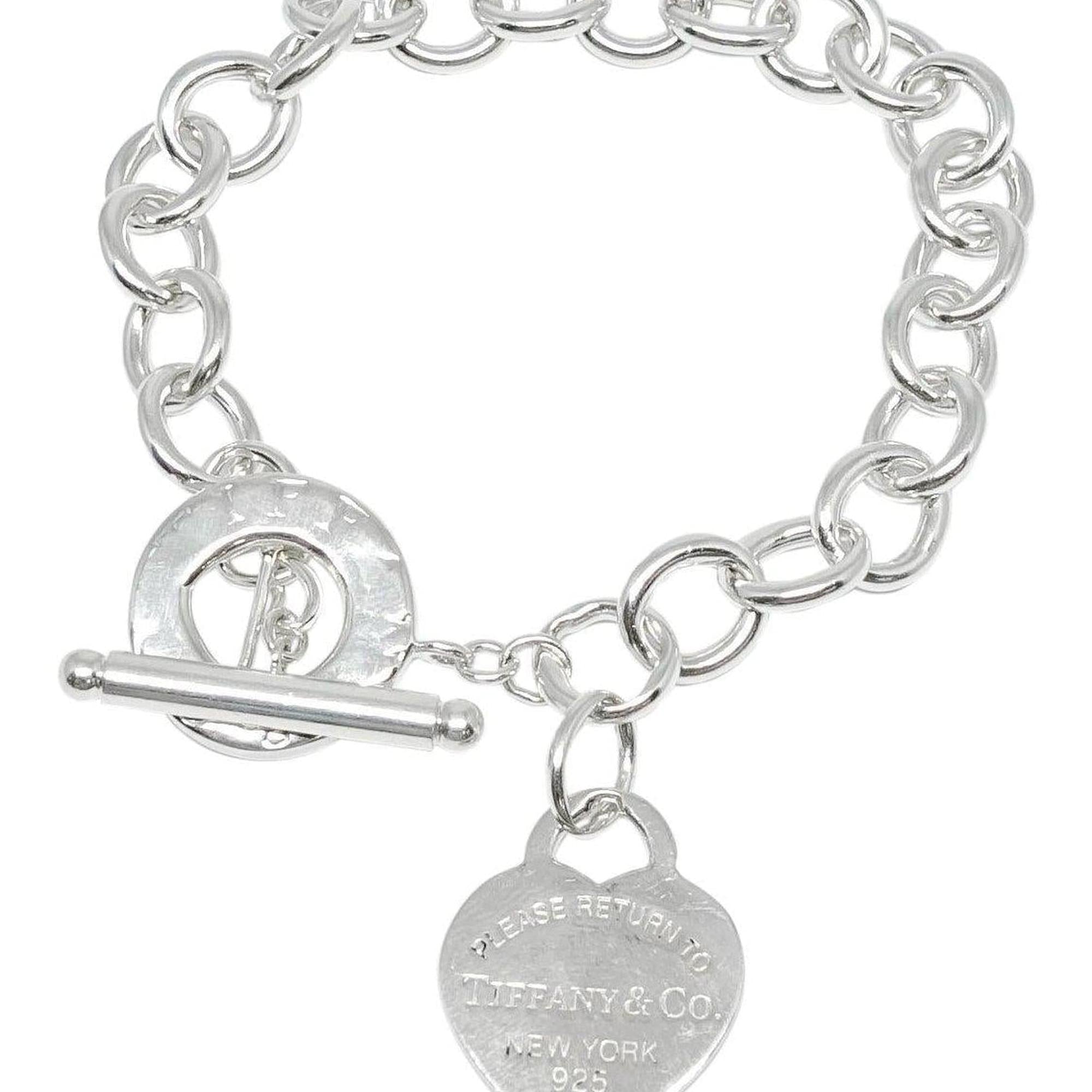 Tiffany & Co. Return to Tiffany Heart Tag Charm Bracelet with Toggle Clasp