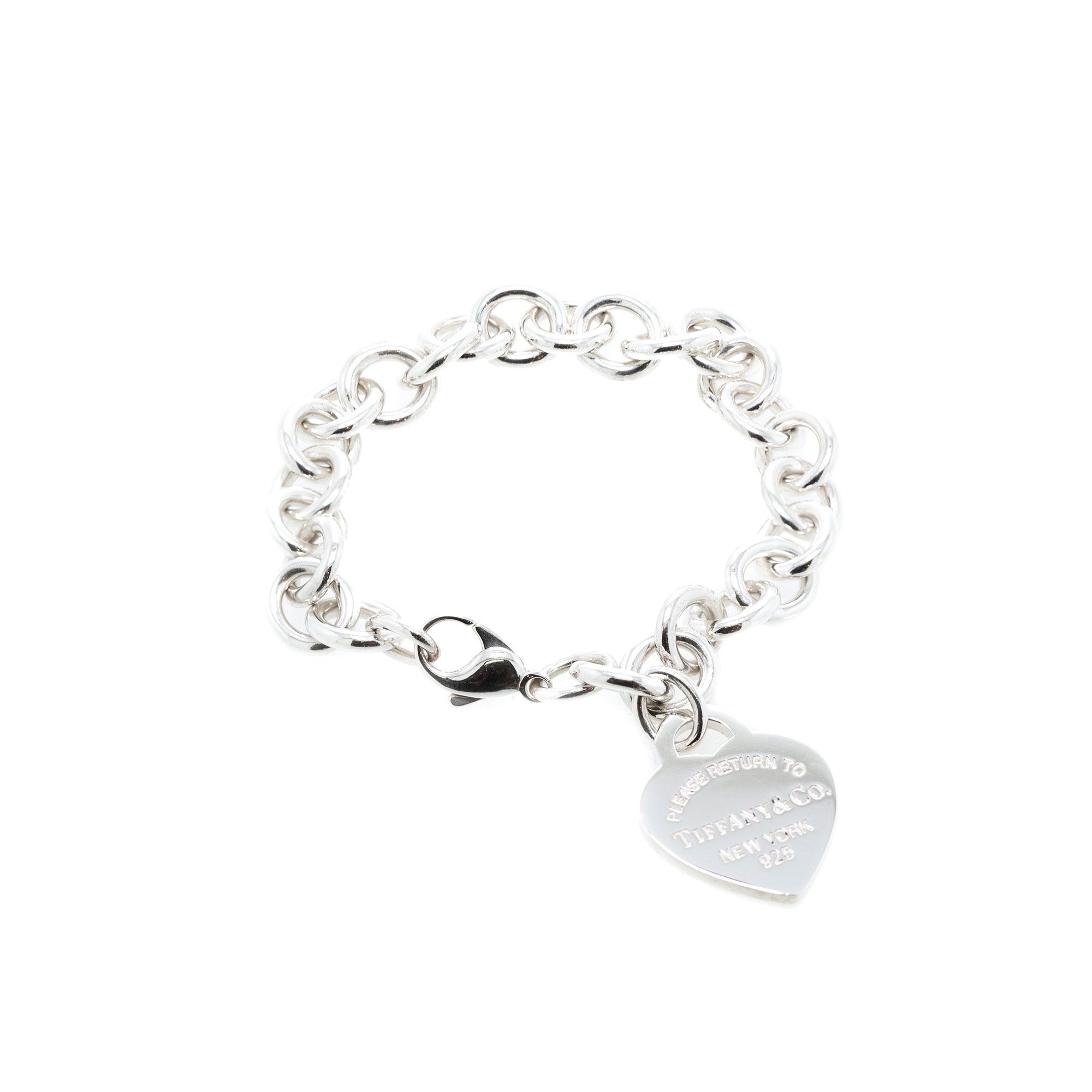 Tiffany & Co. Return to Tiffany Heart Tag Charm Bracelet