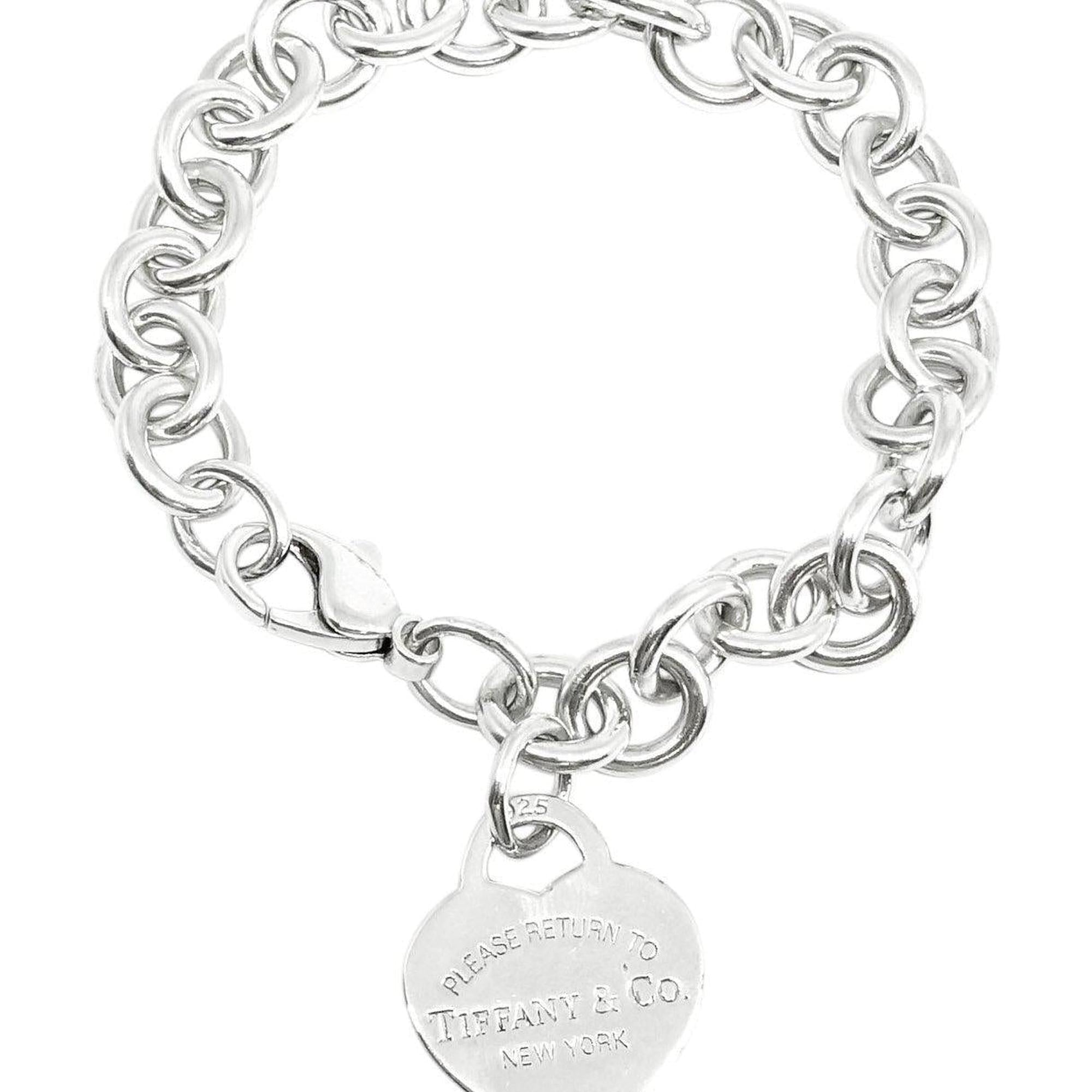 Tiffany & Co. Return to Tiffany Heart Tag Charm Bracelet