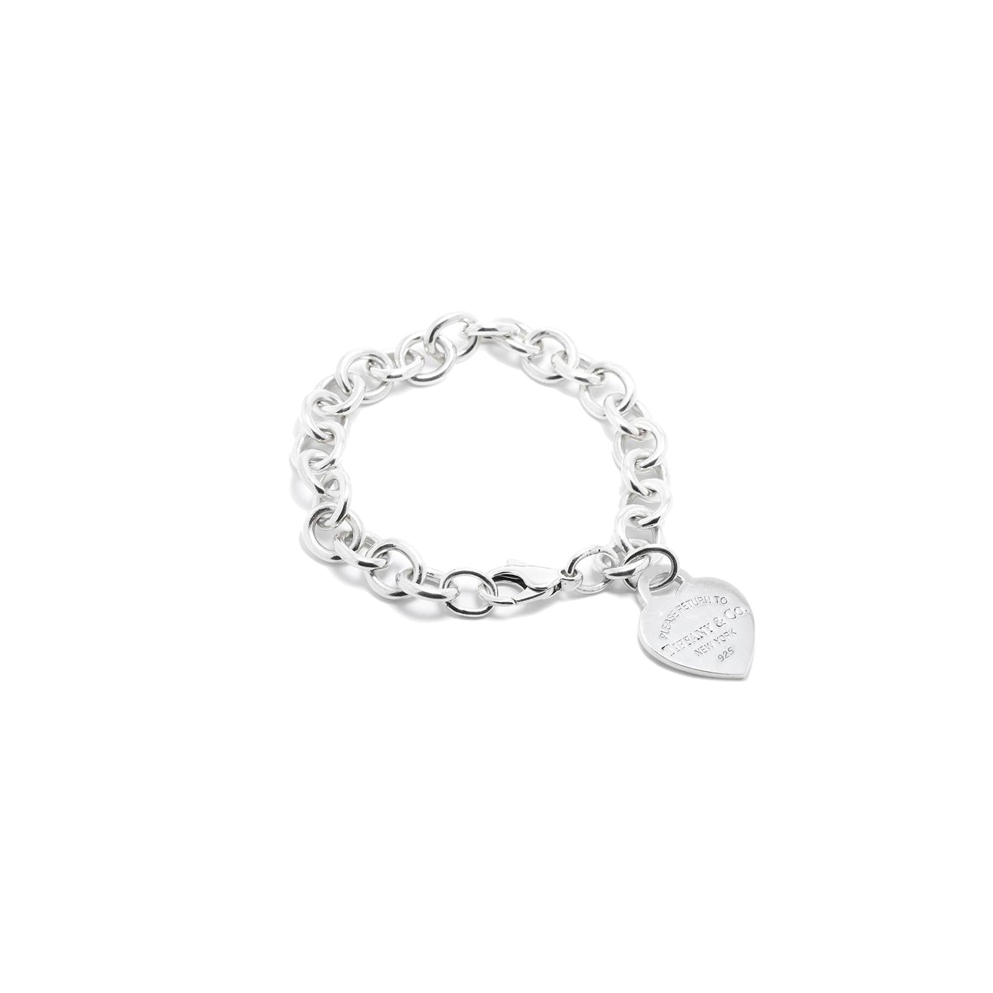 Tiffany & Co. Return to Tiffany Heart Tag Charm Bracelet