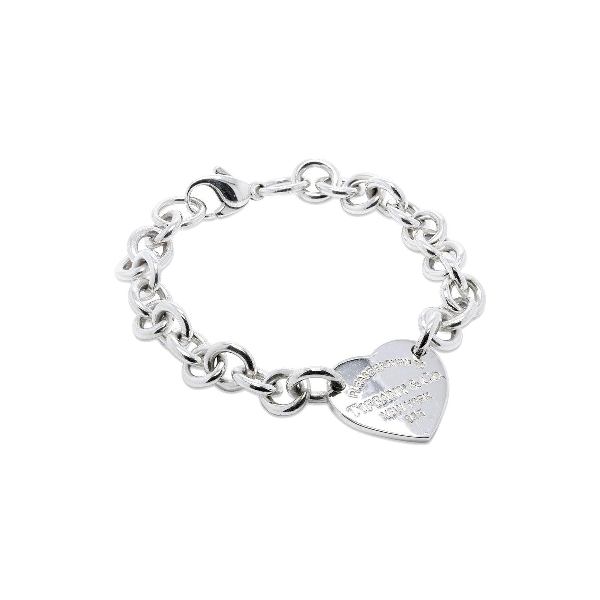 Tiffany & Co. Return to Tiffany Heart Tag Charm Bracelet