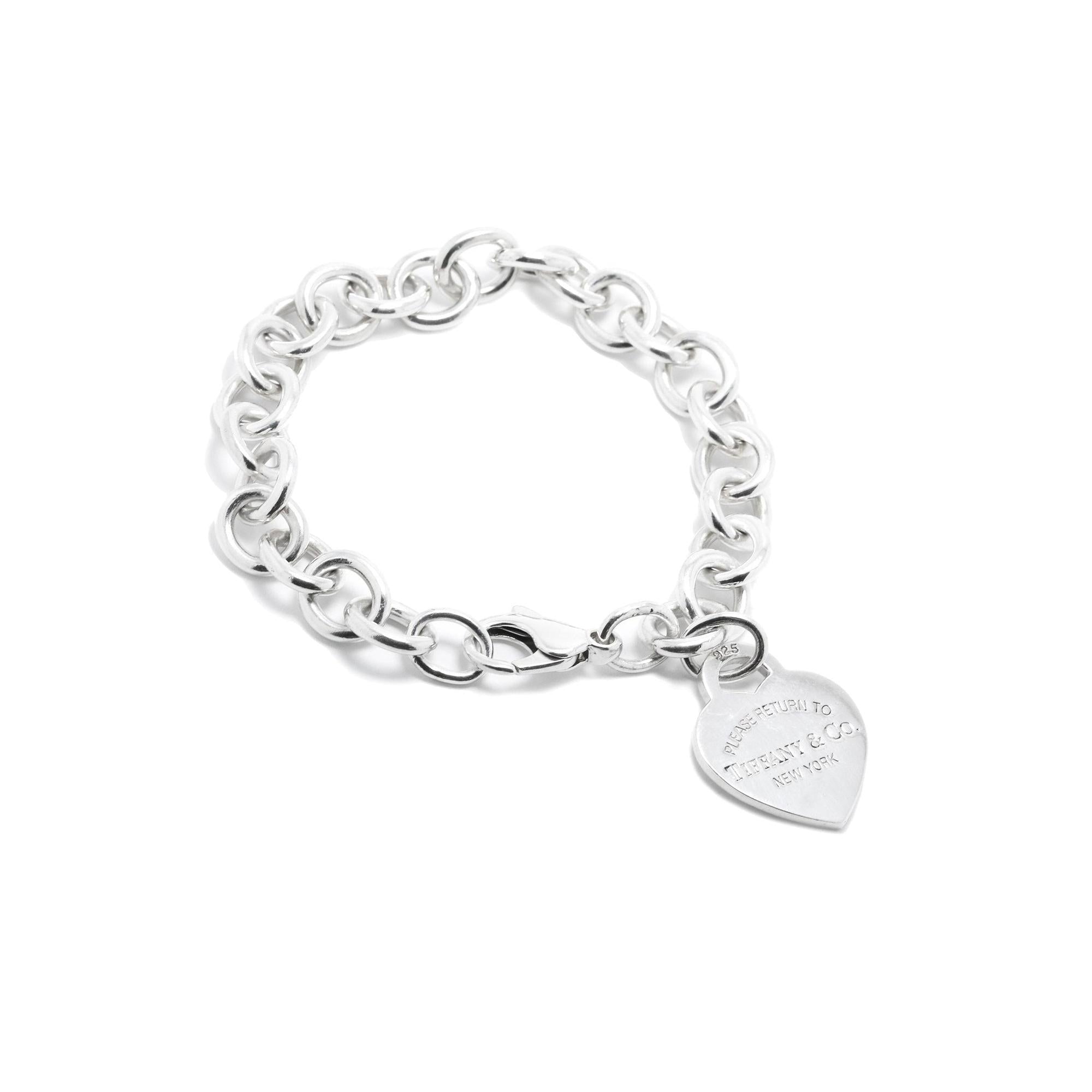 Tiffany & Co. Return to Tiffany Heart Tag Charm Bracelet