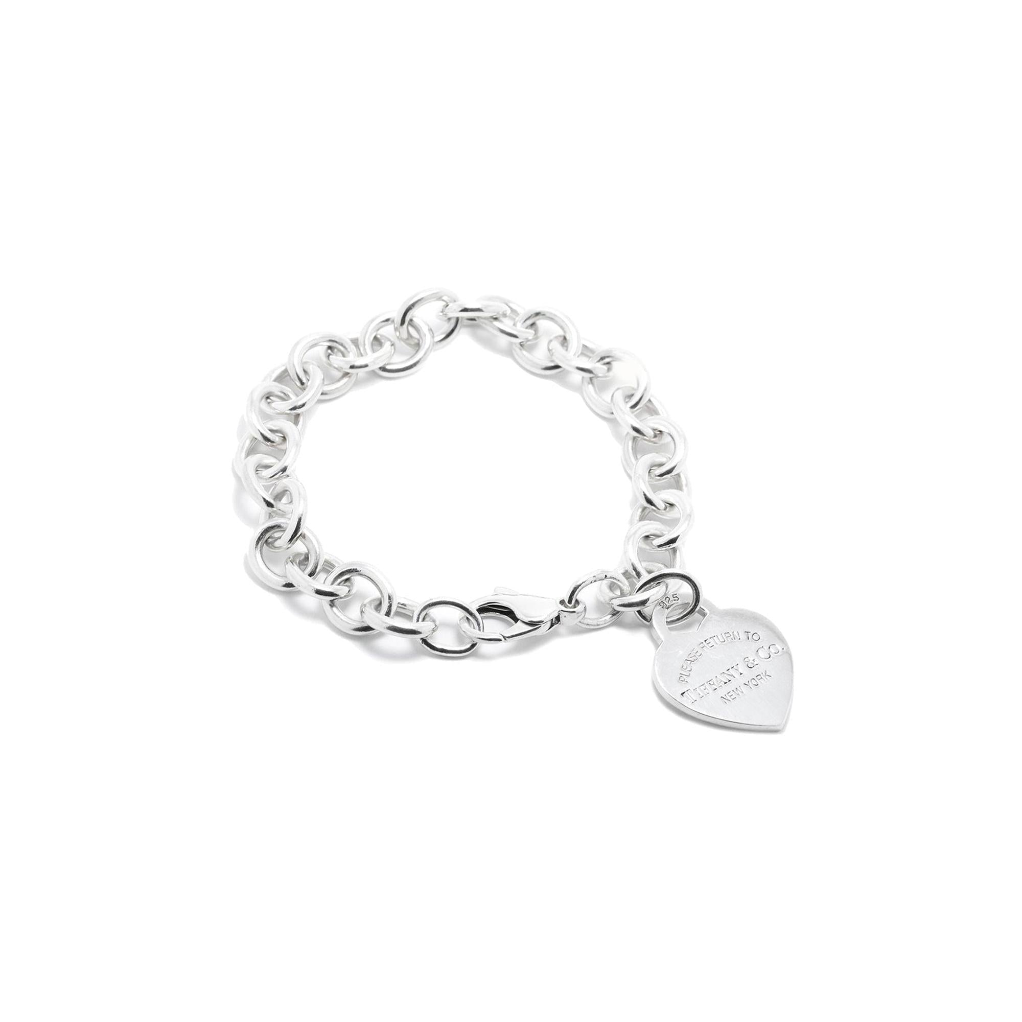 Tiffany & Co. Return to Tiffany Heart Tag Charm Bracelet
