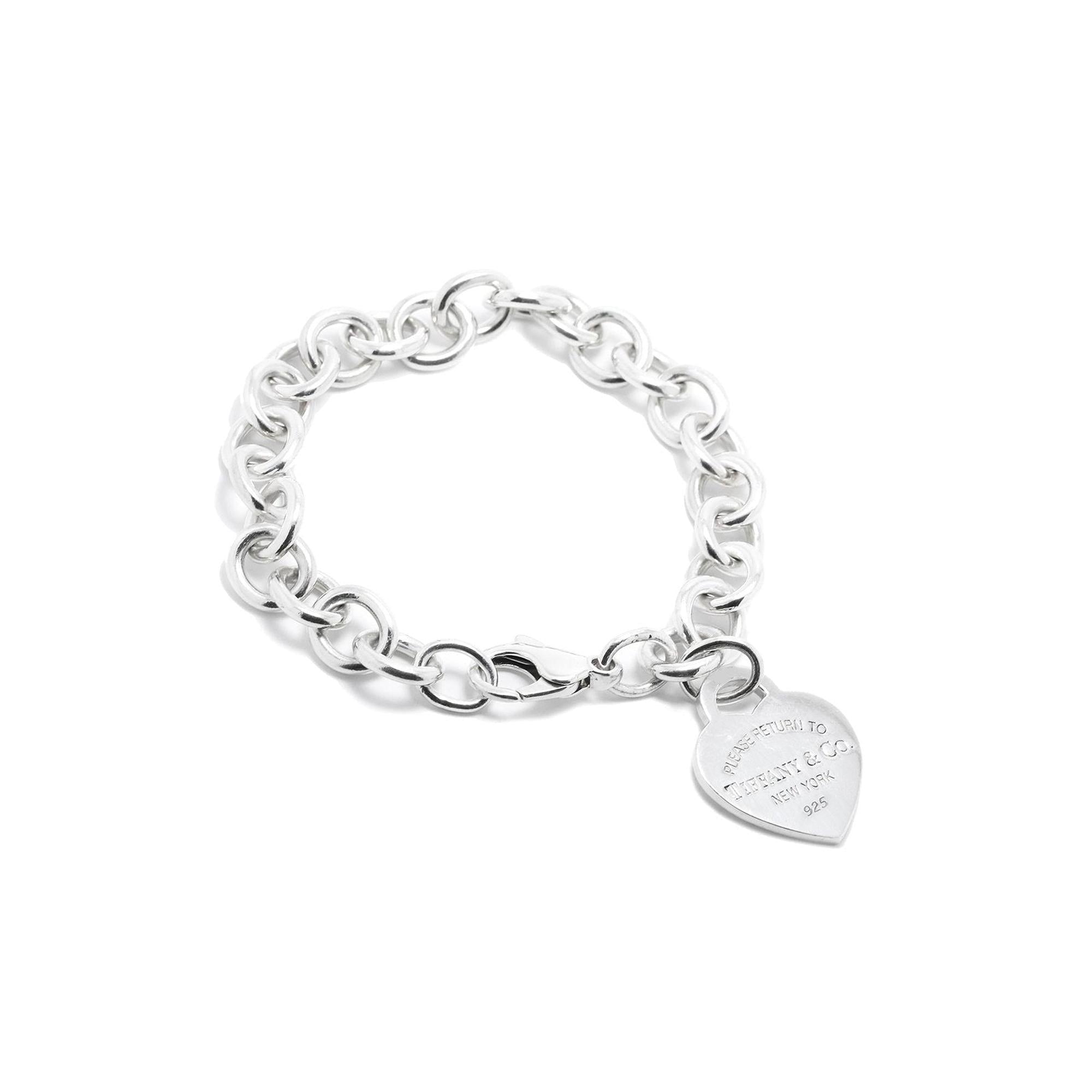 Tiffany & Co. Return to Tiffany Heart Tag Charm Bracelet