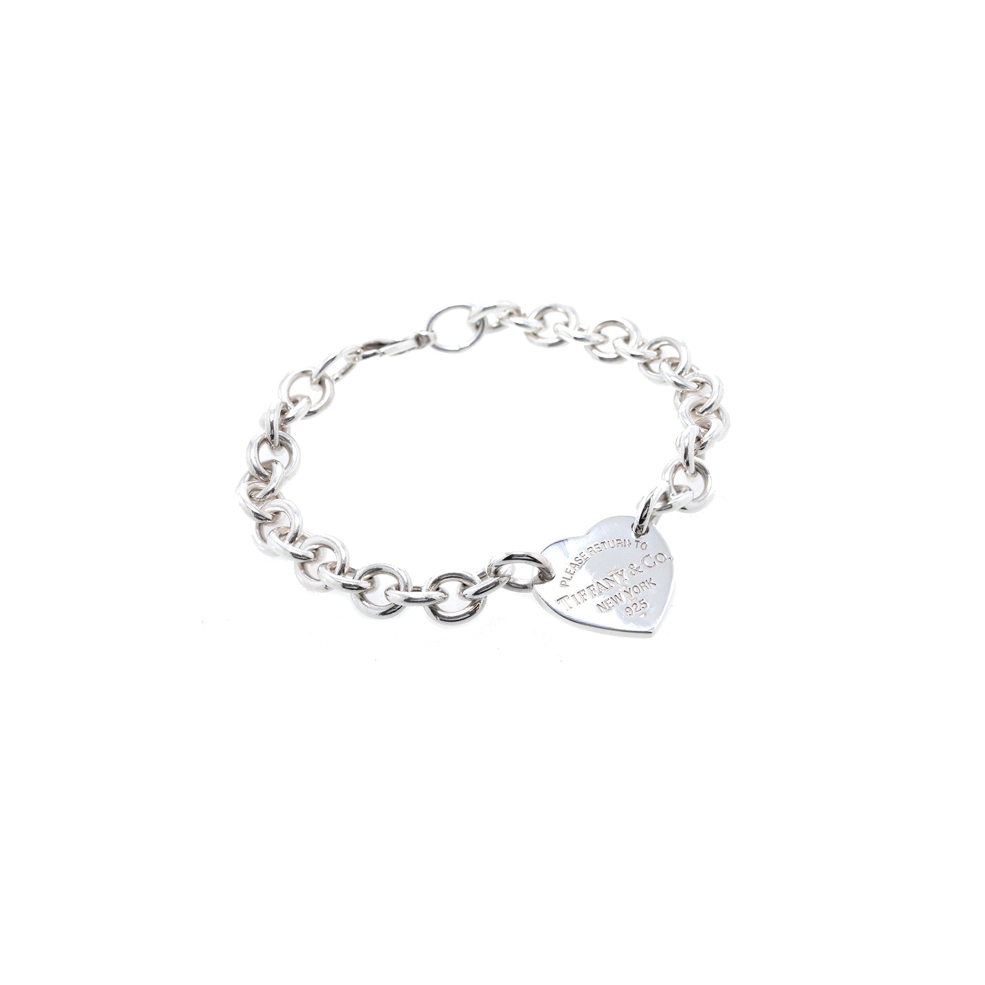 Tiffany & Co. Return to Tiffany Heart Tag Charm Bracelet