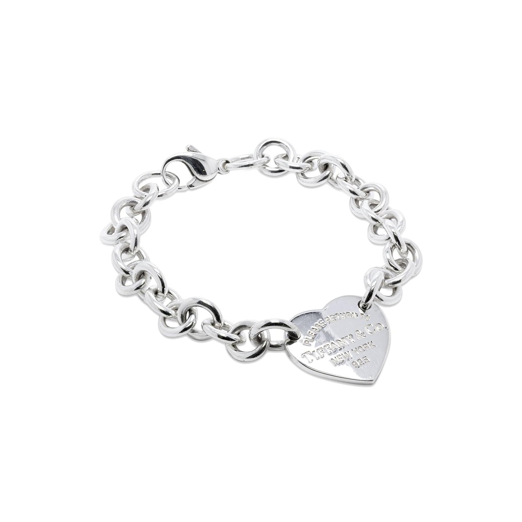 Tiffany & Co. Return to Tiffany Heart Tag Charm Bracelet