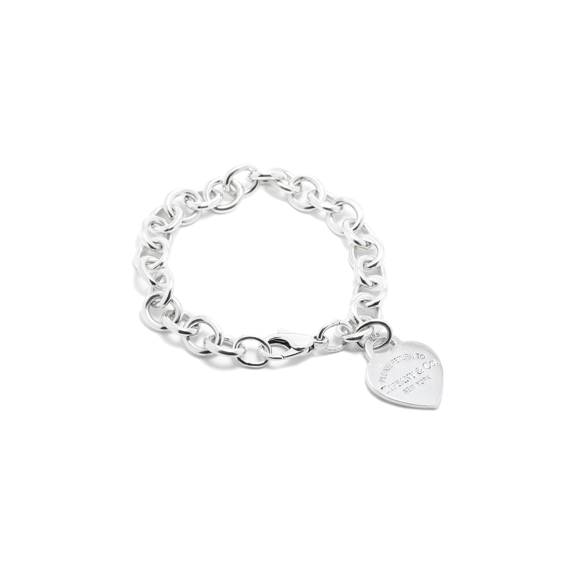 Tiffany & Co. Return to Tiffany Heart Tag Charm Bracelet