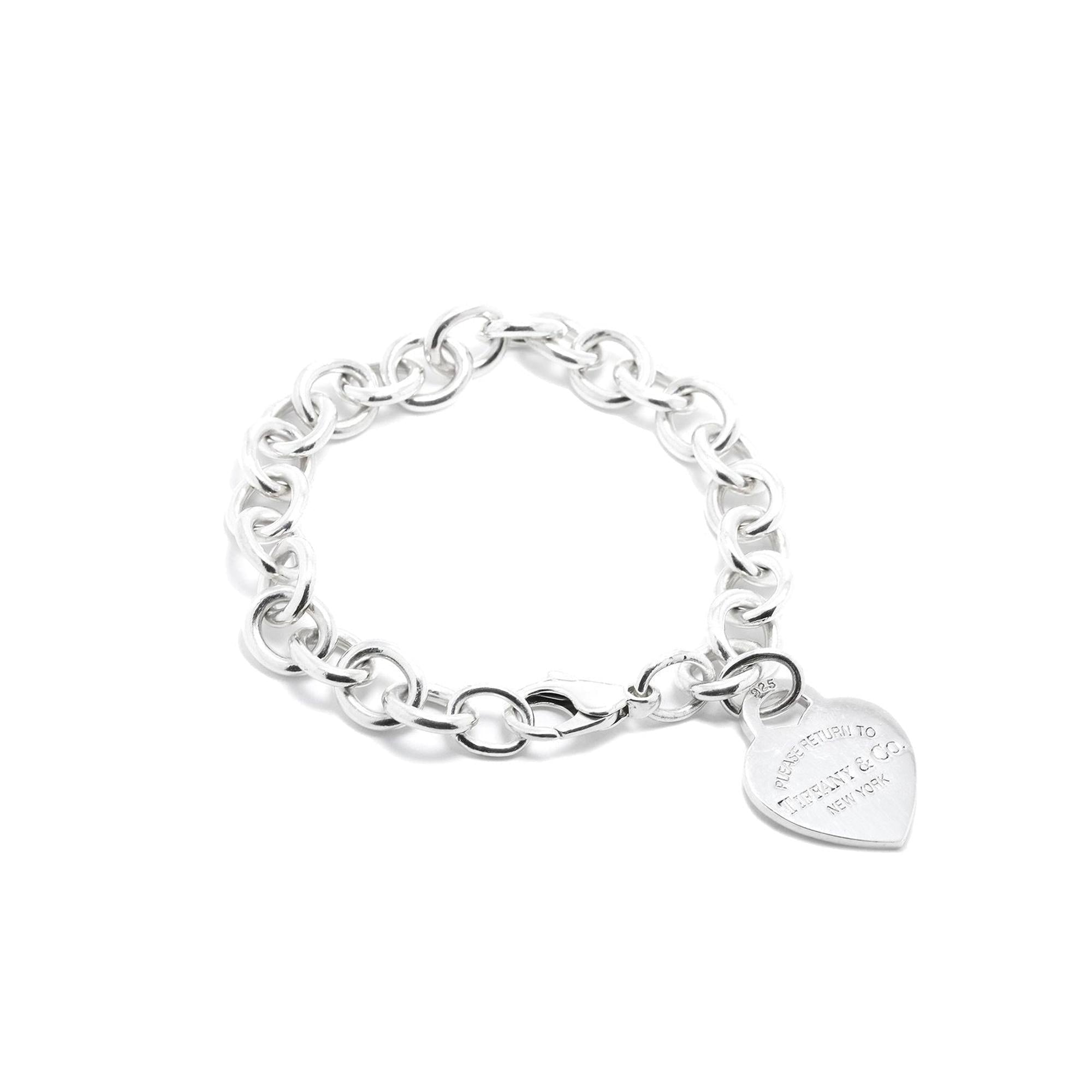 Tiffany & Co. Return to Tiffany Heart Tag Charm Bracelet