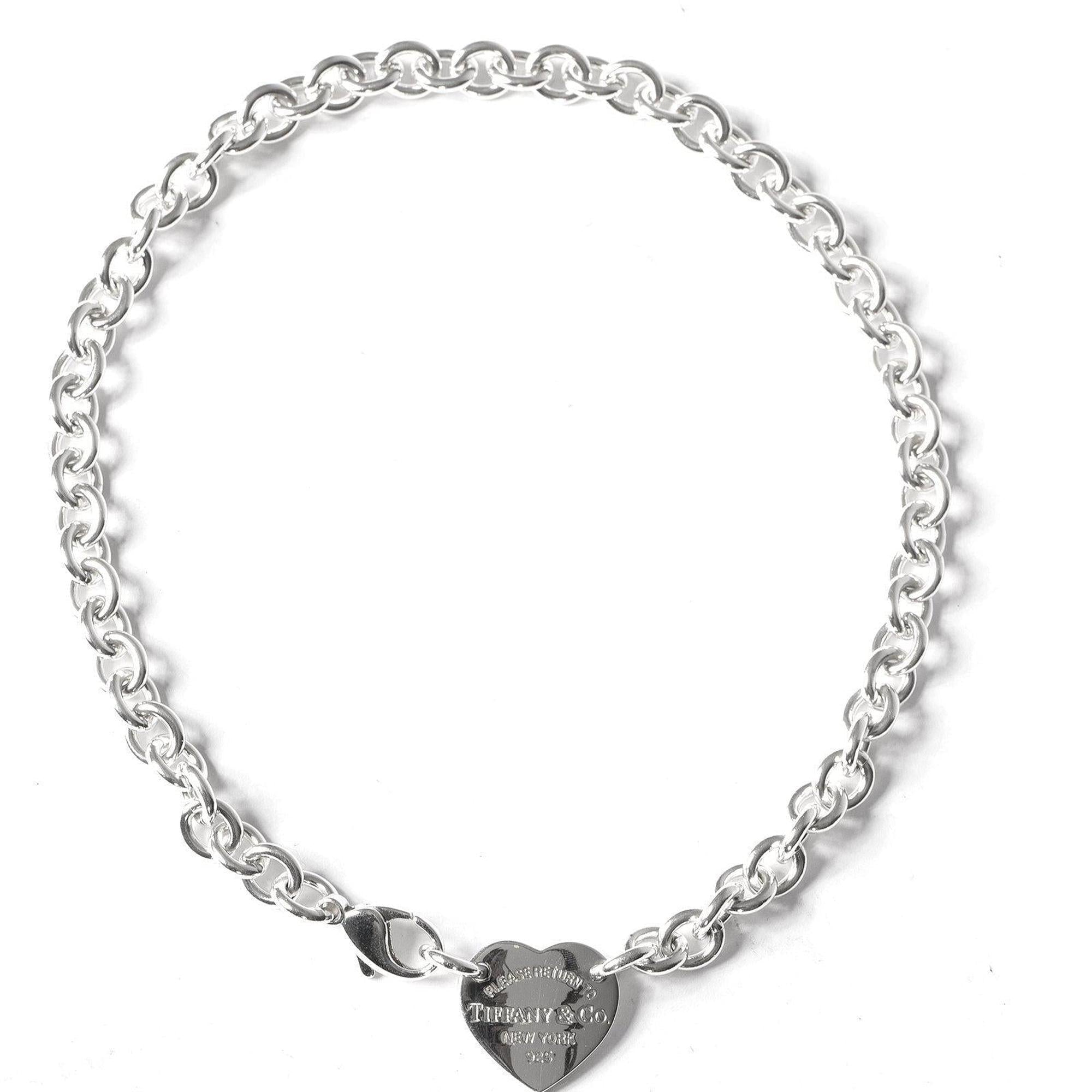 Tiffany & Co. Return to Tiffany Heart Tag Choker
