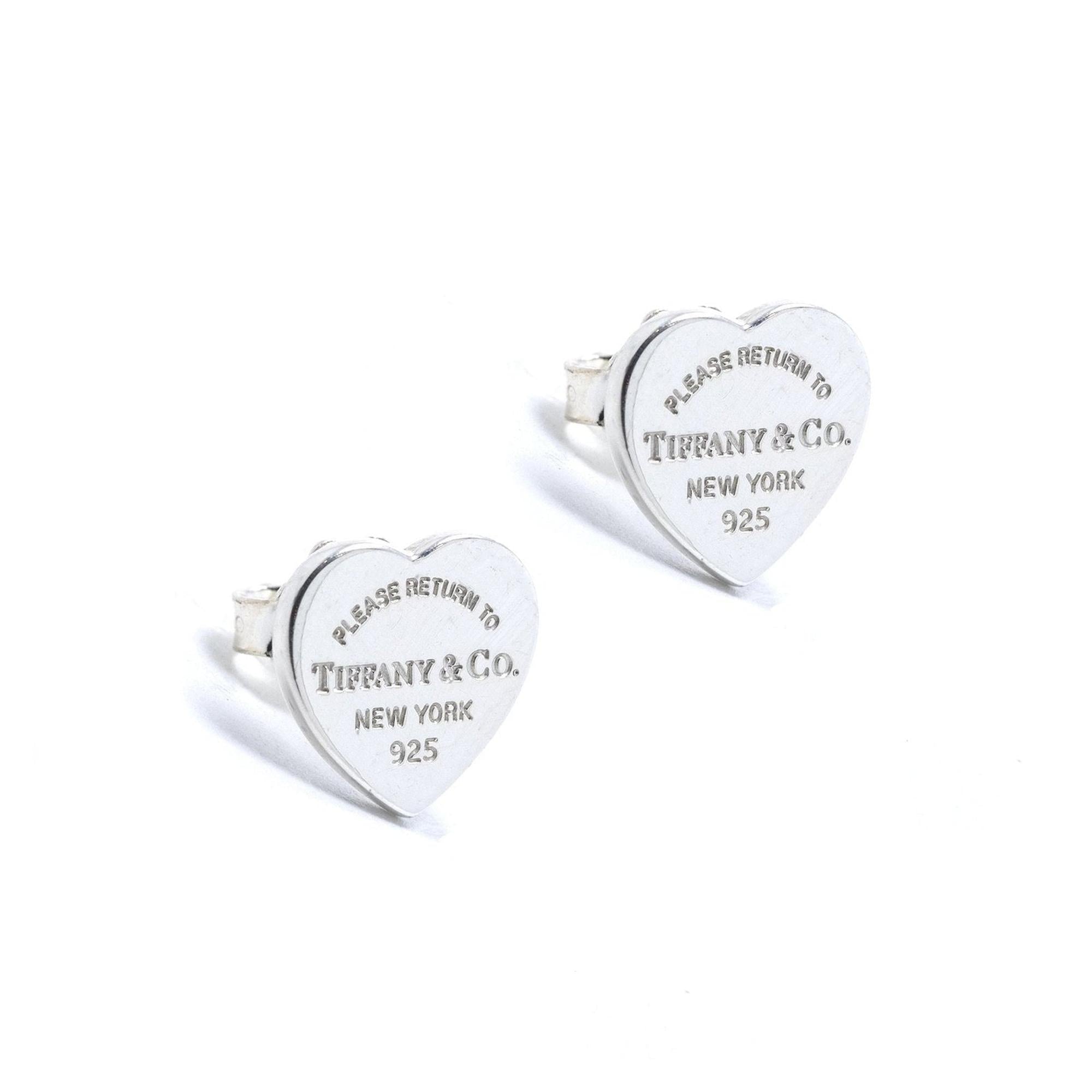 Tiffany & Co. Return to Tiffany Heart Tag Earrings