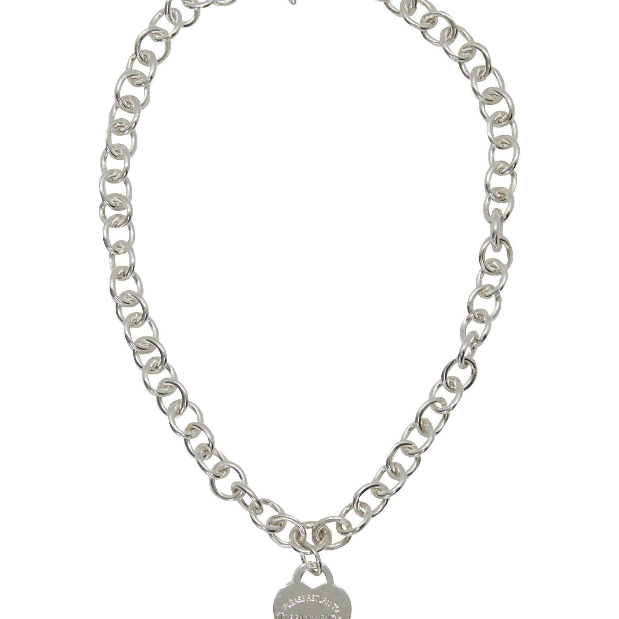 Tiffany & Co. Return to Tiffany Heart Tag Necklace