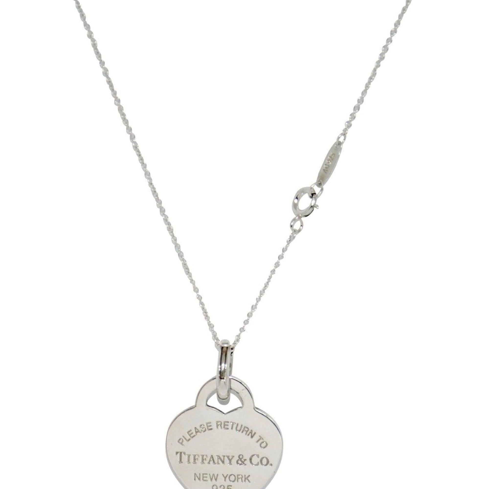 Tiffany & Co. Return to Tiffany Heart Tag Pendant Necklace