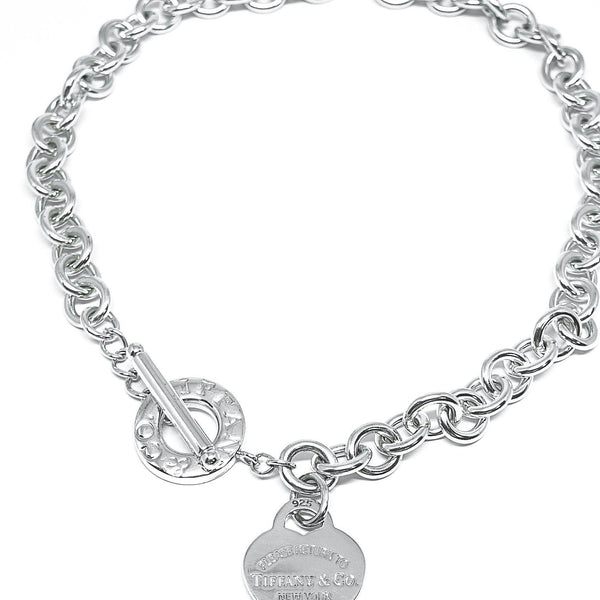 Tiffany Co Return to Tiffany Heart Tag Toggle Necklace grande