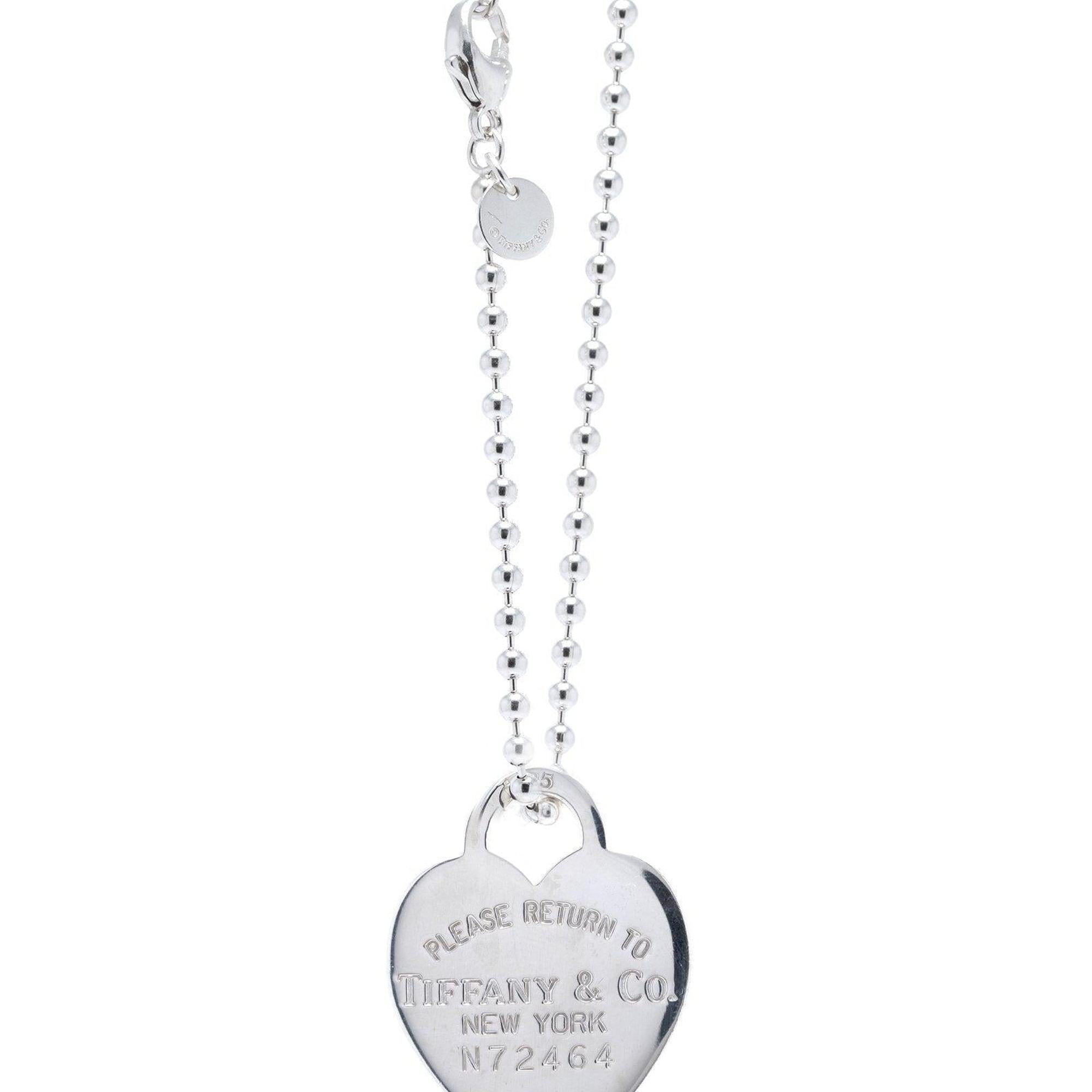 Tiffany & Co. Return to Tiffany Large Heart Tag Pendant Necklace