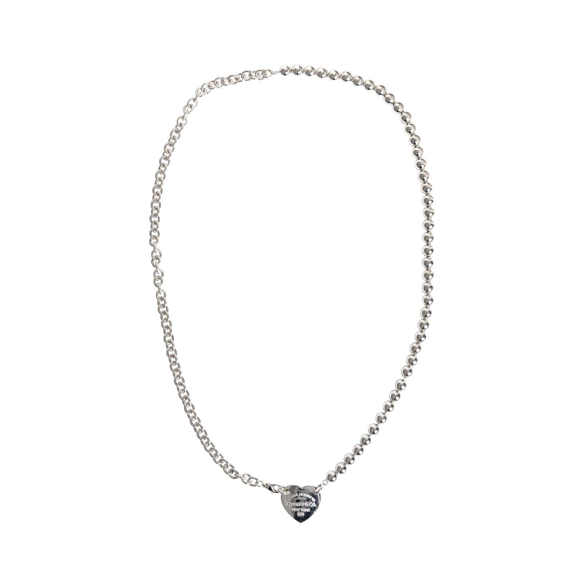 Tiffany & Co. Return to Tiffany Large Heart Tag Wrap Necklace