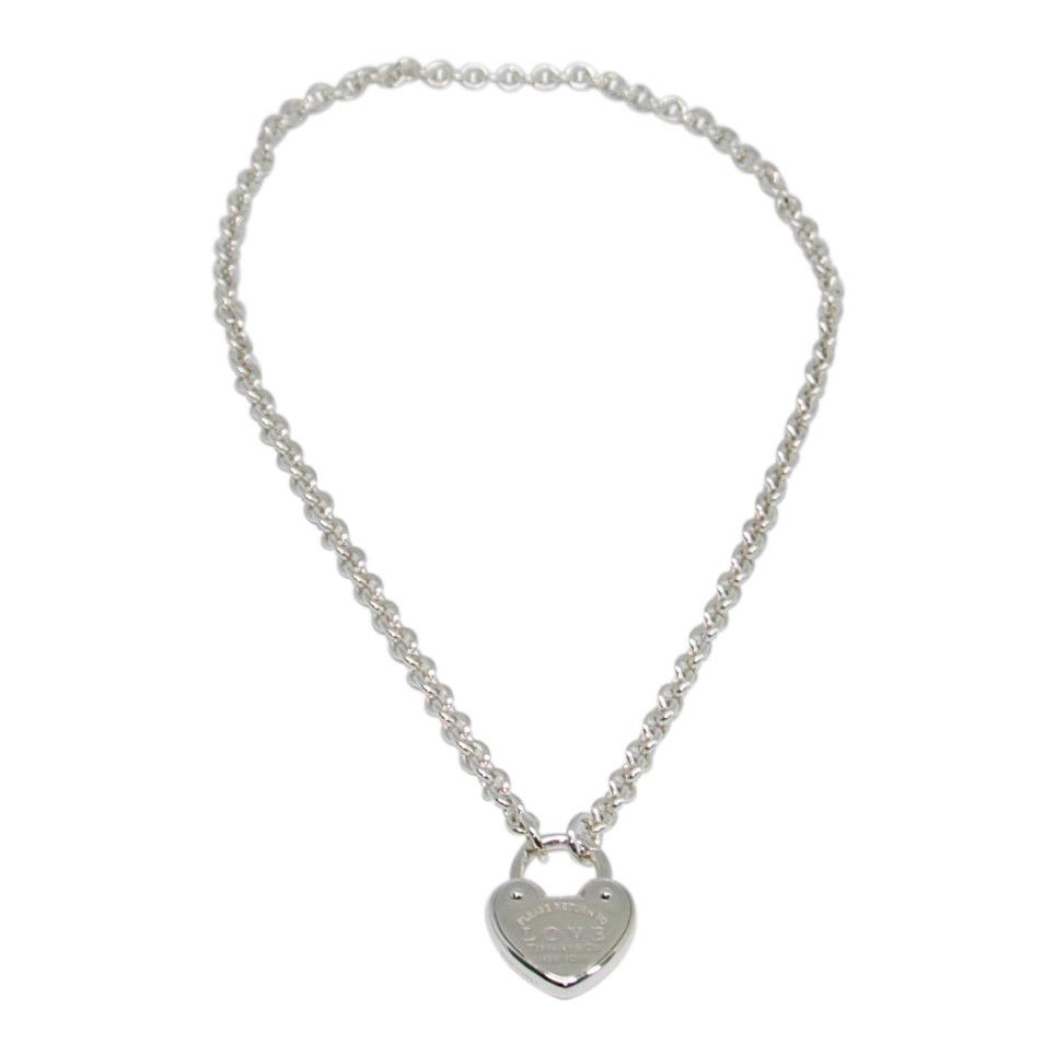 Tiffany & Co. Return to Tiffany Love Lock Heart Necklace