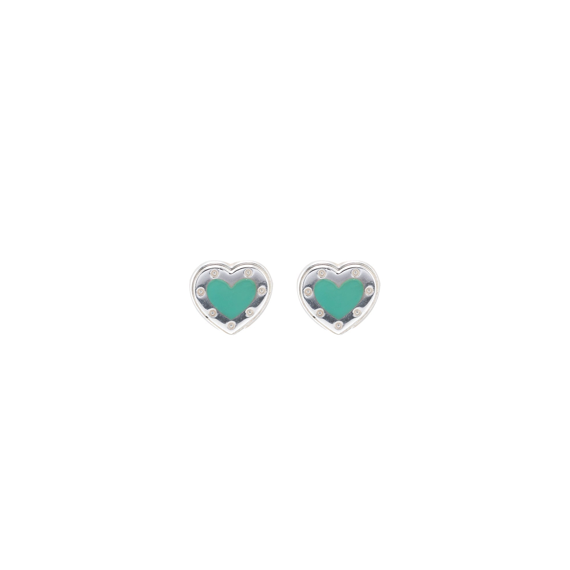 Tiffany & Co. Return to Tiffany Love Tiffany Blue Heart Stud Earrings