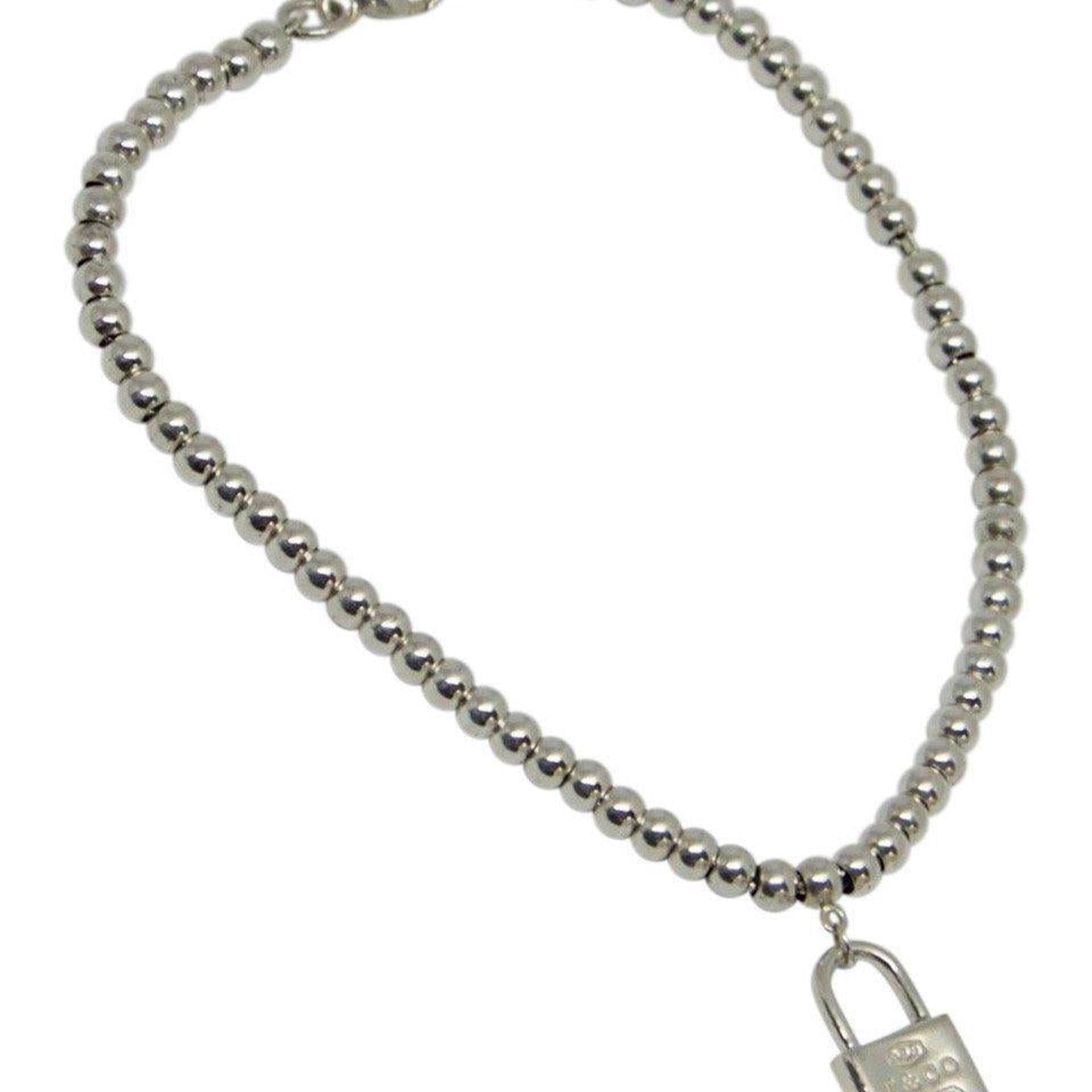Tiffany & Co. Return to Tiffany Mini 1837 Lock Charm Bead Bracelet