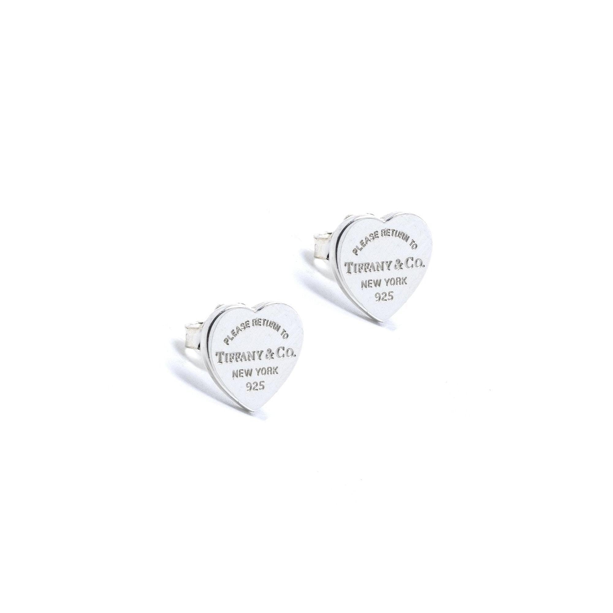 Tiffany & Co. Return to Tiffany Mini Heart Tag Earrings