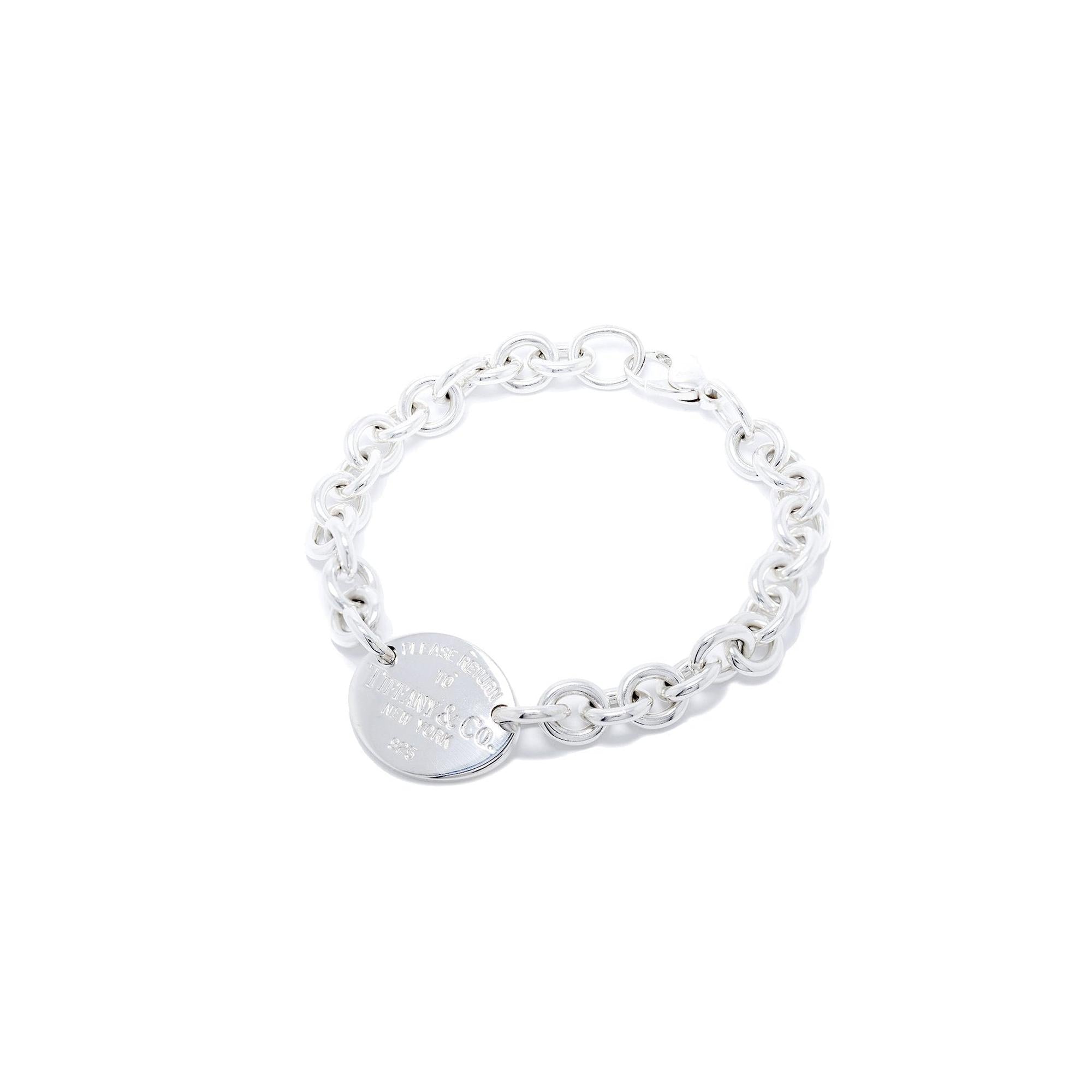 Tiffany & Co. Return to Tiffany Oval Tag Bracelet