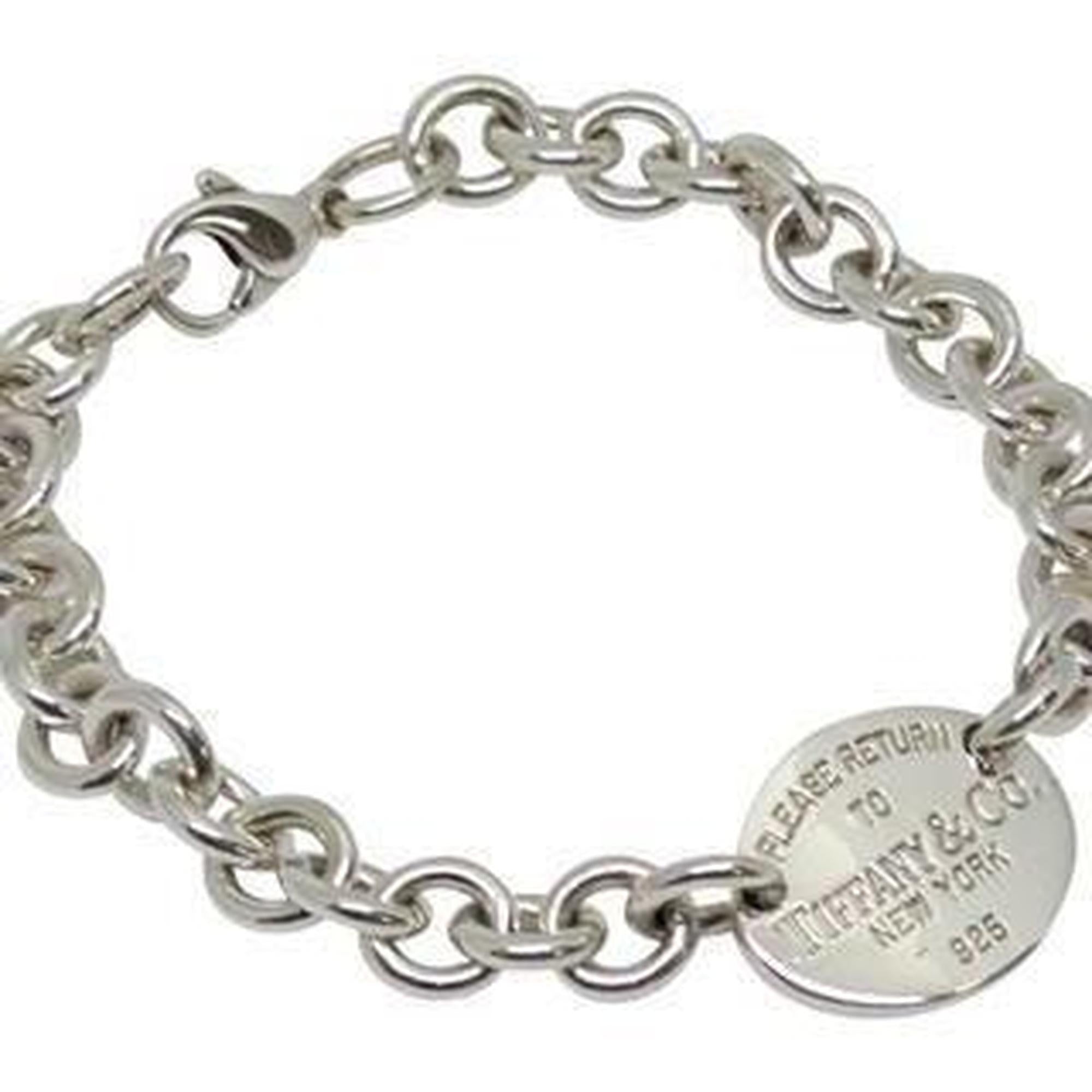 Tiffany & Co. Return to Tiffany Oval Tag Bracelet