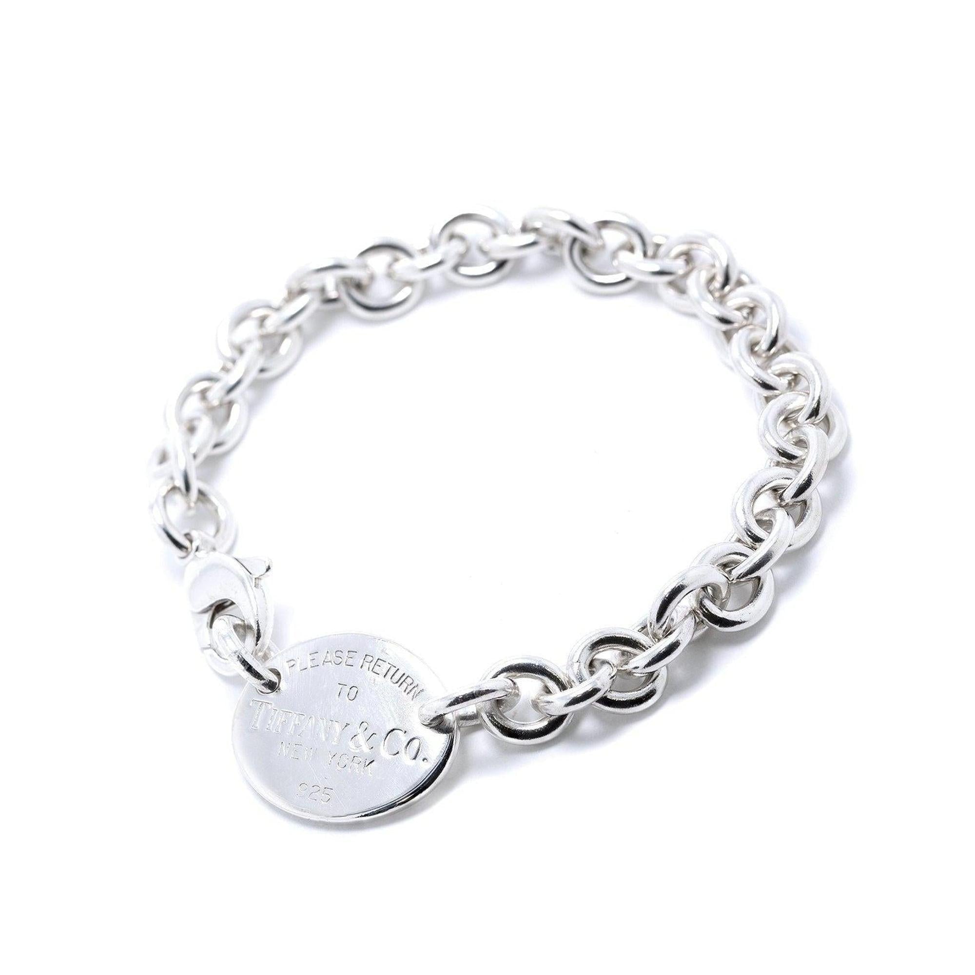 Tiffany & Co. Return to Tiffany Oval Tag Bracelet