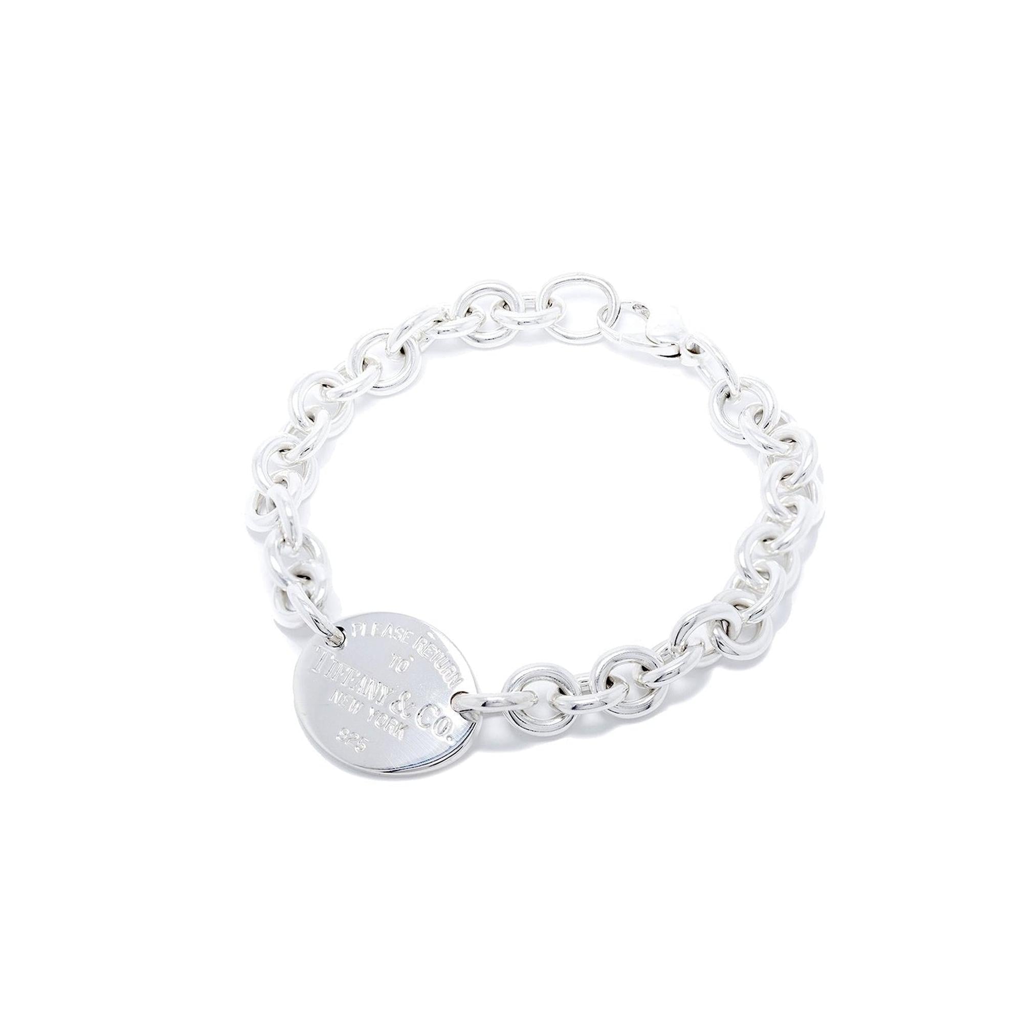 Tiffany & Co. Return to Tiffany Oval Tag Bracelet